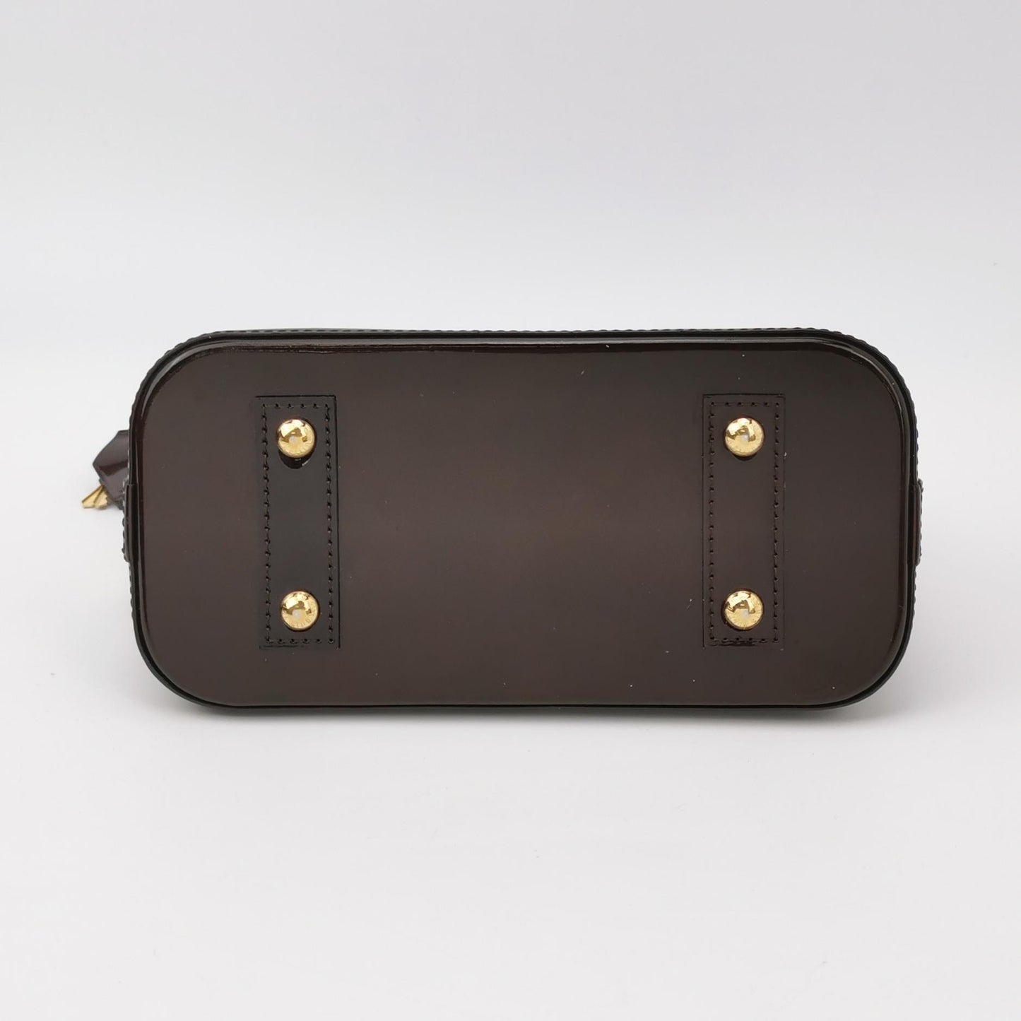 Louis Vuitton - Alma BB - Patent leather - Burgundy - (mini)
