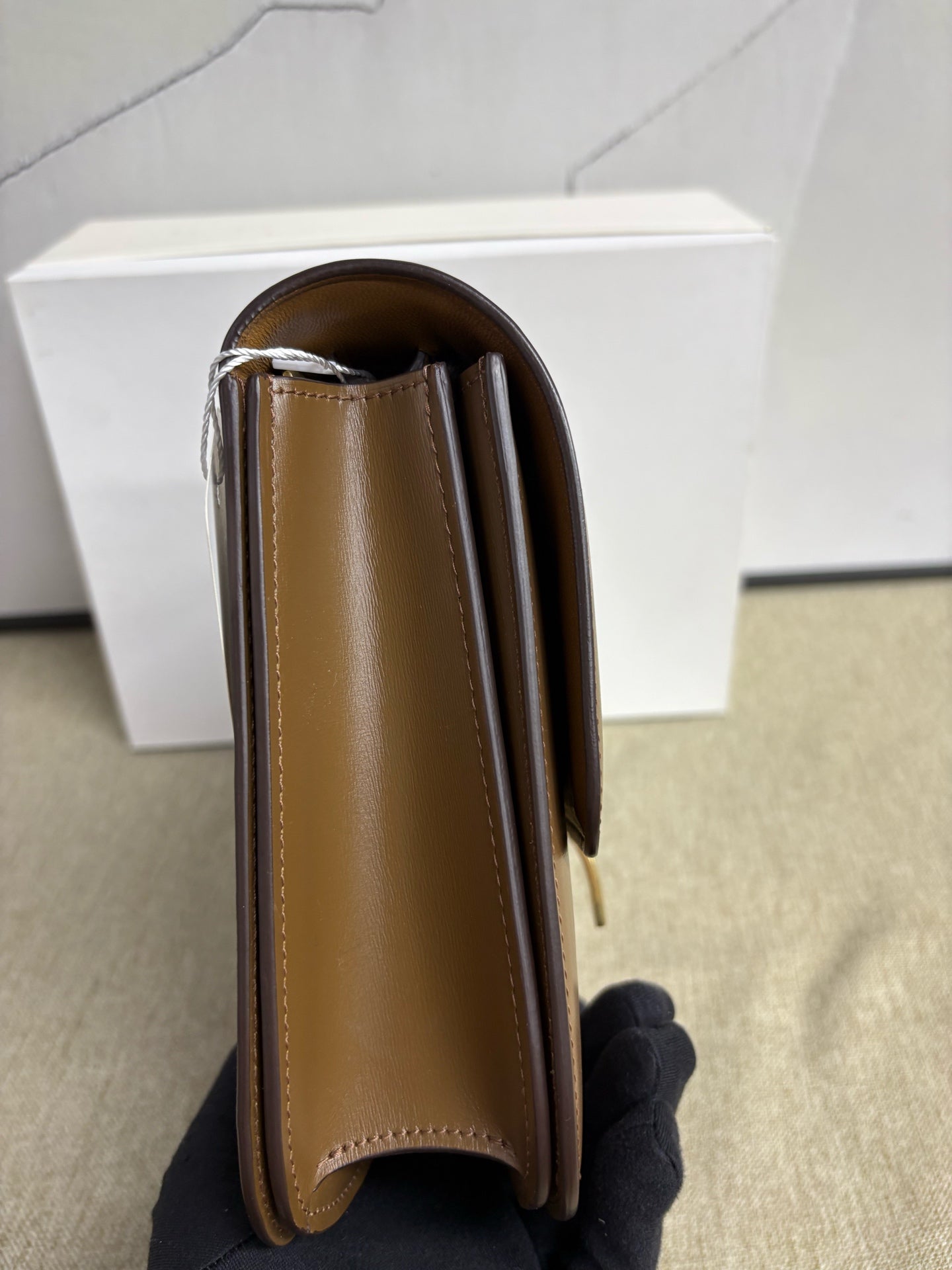 Celine - Classic Box - Cowhide leather - Brown - (Medium)