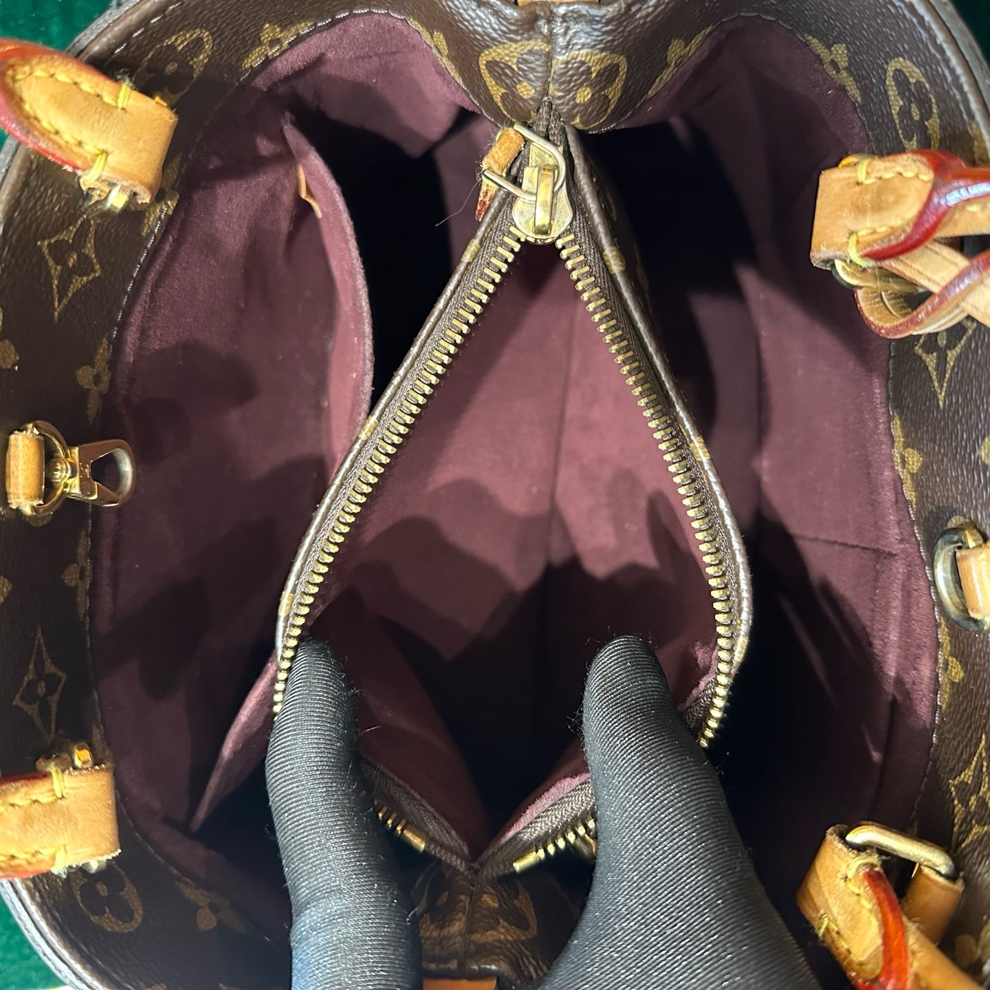 Louis Vuitton - Montaigne BB - Monogram coated canvas and Vachetta leather - Brown - (Small)