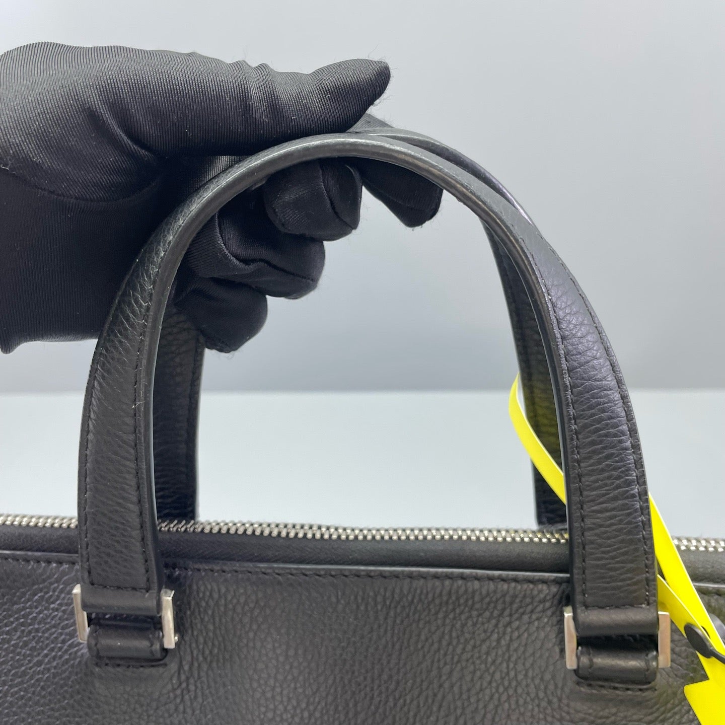 Dior - Briefcase L6676 - Grained leather - Black - (Medium)
