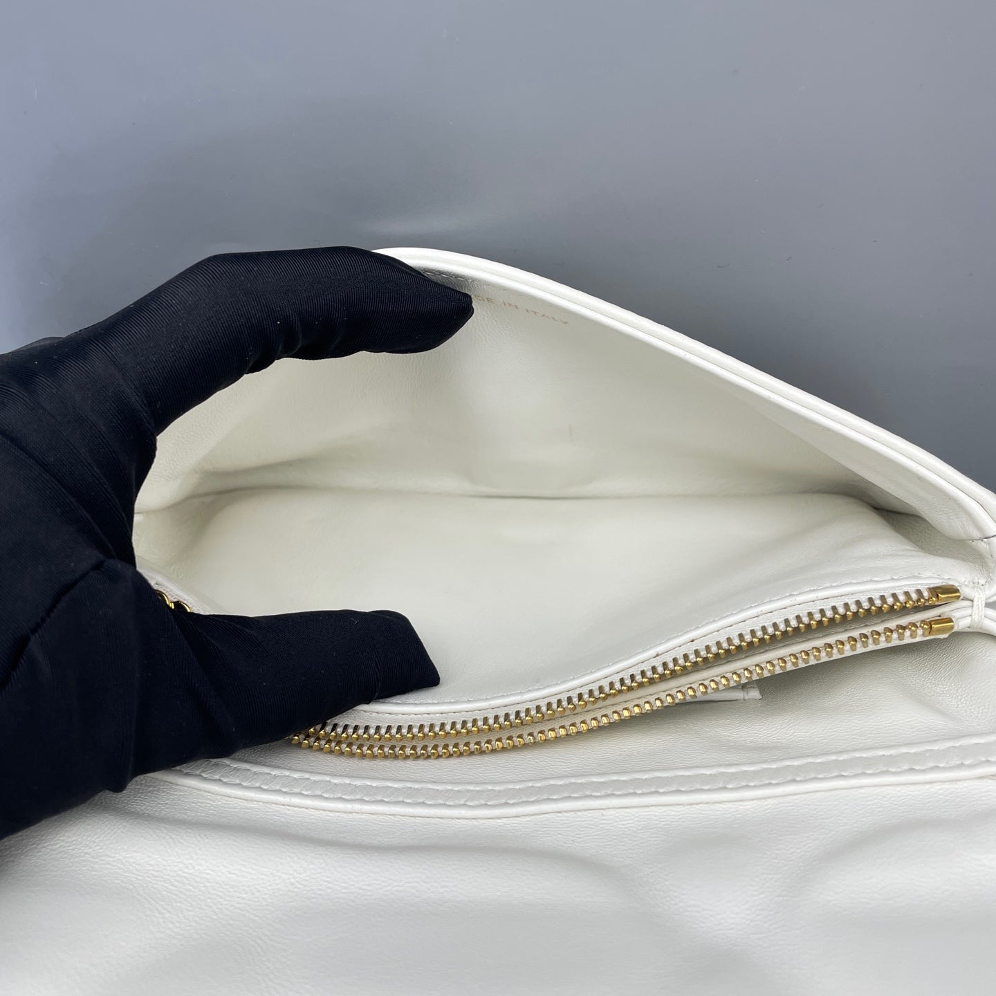 Dior - Caro Chain Bag - Calfskin leather - White - (mini)