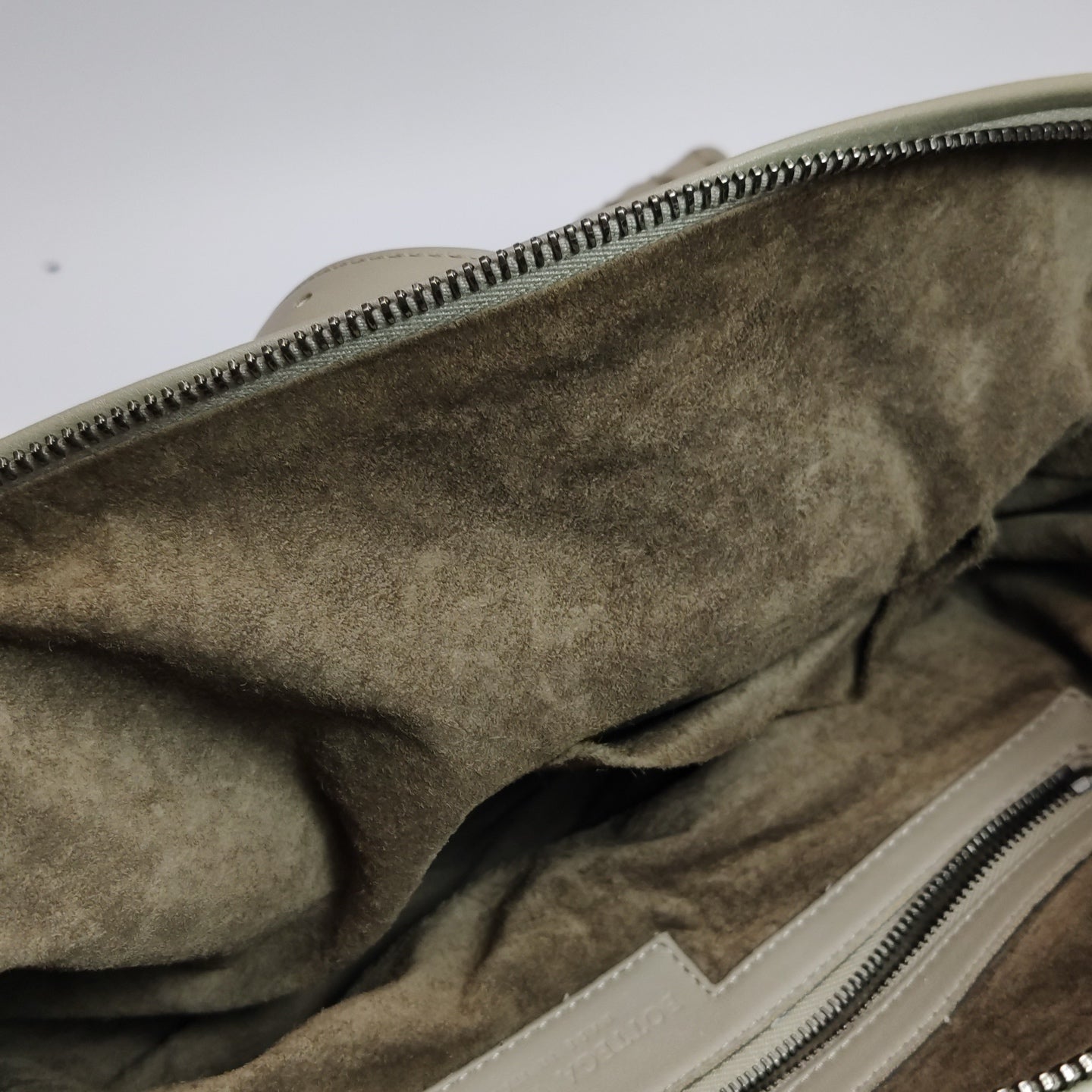 Bottega Veneta - Intrecciato Bowling Bag - Leather - Greige - (medium)
