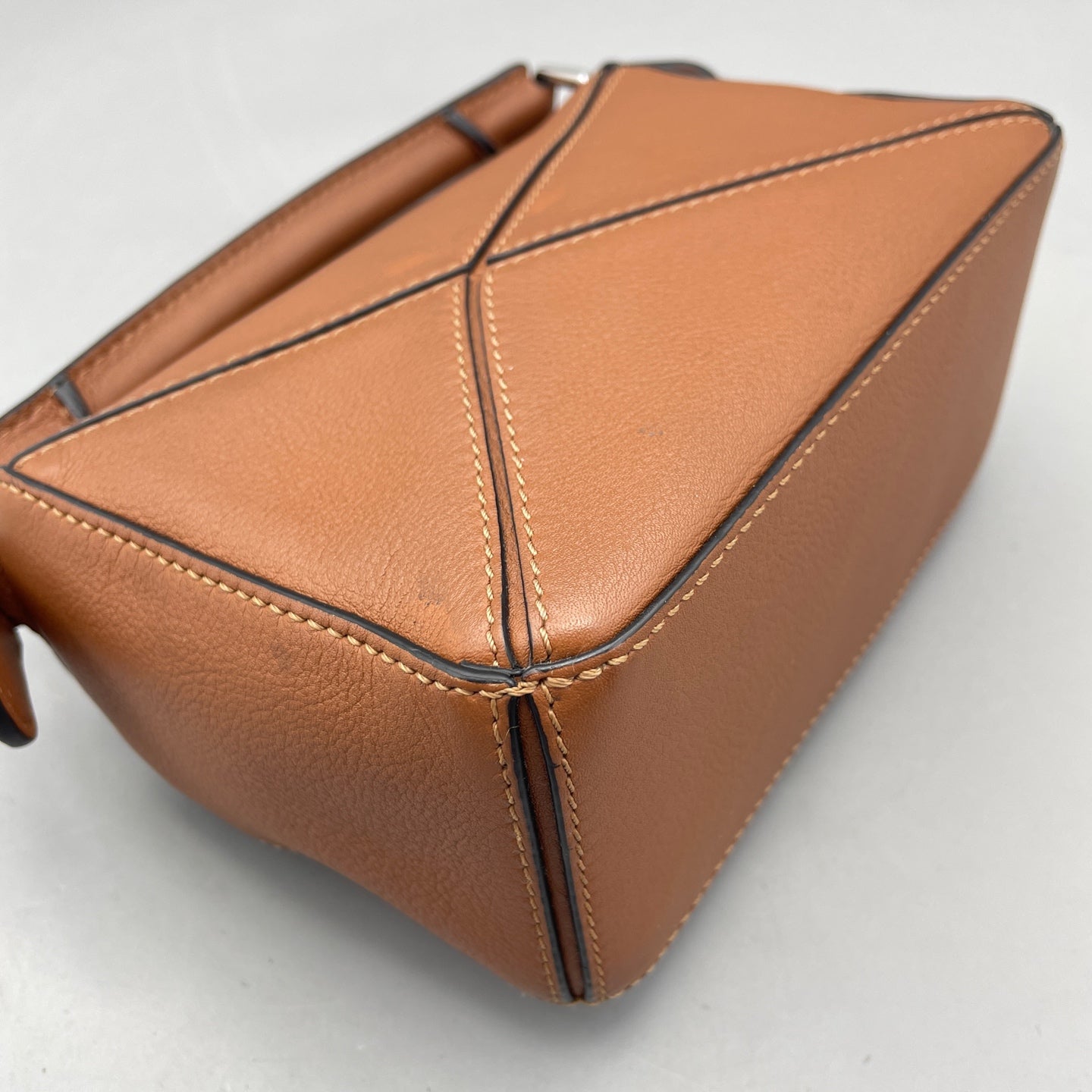 LOEWE - Puzzle Mini - Leather - Brown - (mini)