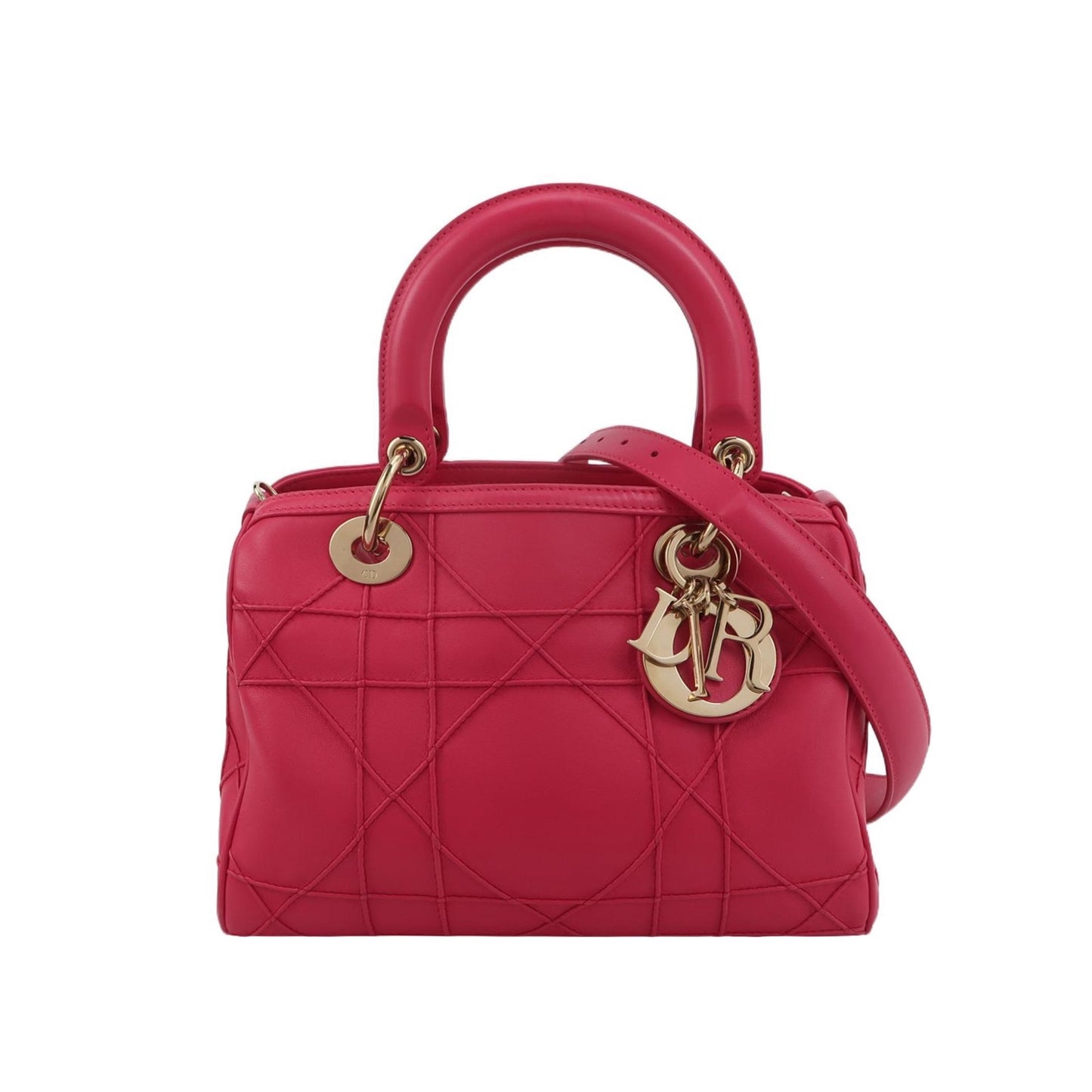 Dior - Granville Boston Bag - Leather - Pink - (Medium)
