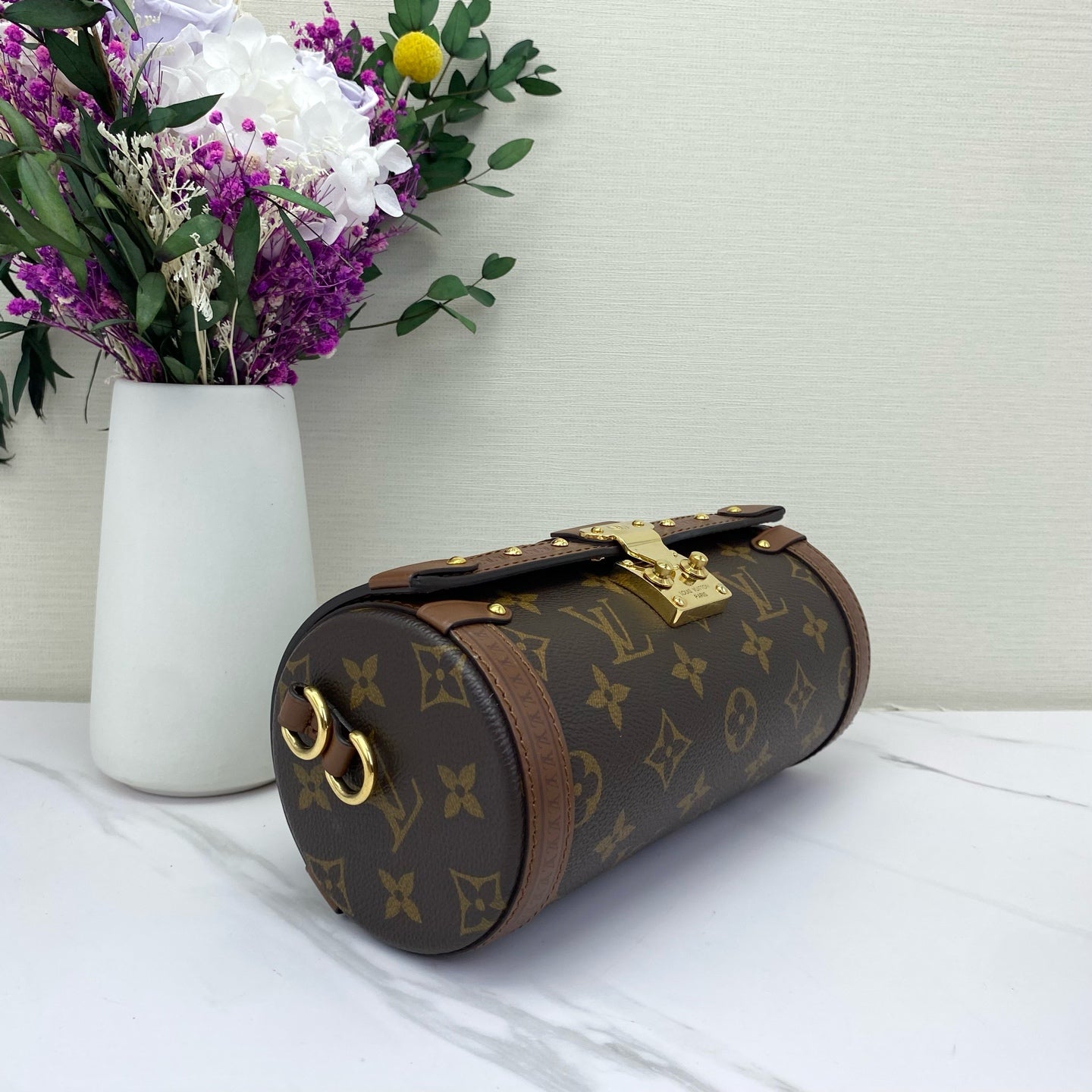 Louis Vuitton - Papillon Trunk - Monogram coated canvas with leather trim - Brown - (mini)