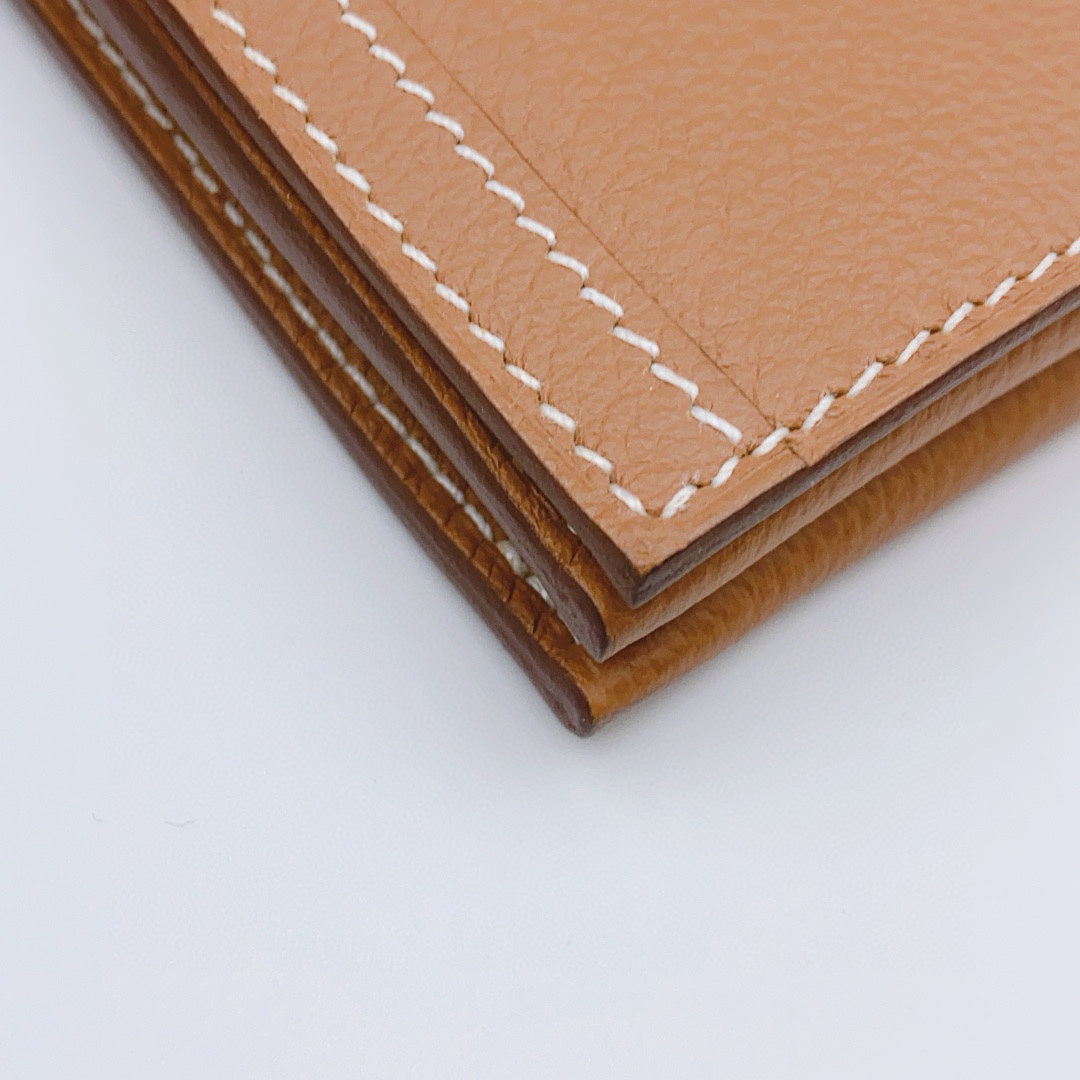 Hermès - H Passant - Evercolor calfskin leather - Golden Brown - (mini)