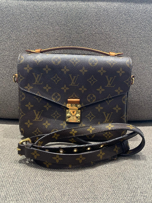 Louis Vuitton - Pochette Métis M44875 - Monogram coated canvas with Vachetta leather trim - Brown - (medium)