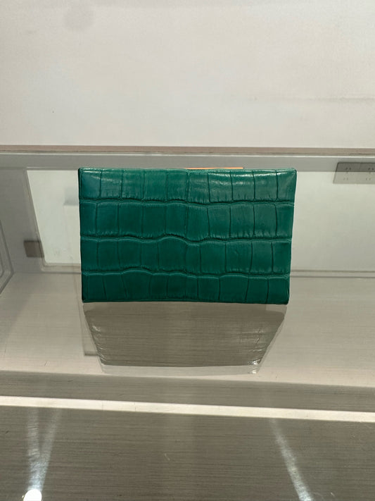 Hermès - Calvi - Exotic leathers - Crocodile - Green - (mini)