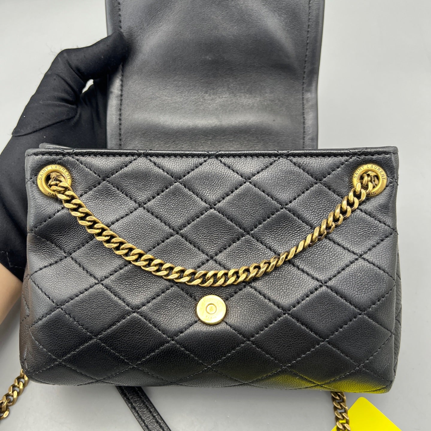 Saint Laurent - Lolita Chain Bag - Leather - Black - (mini)