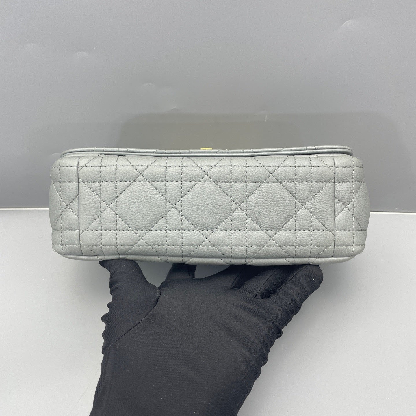 Dior - Caro Chain Bag - Grained calfskin leather - Haze Blue - (Mini)