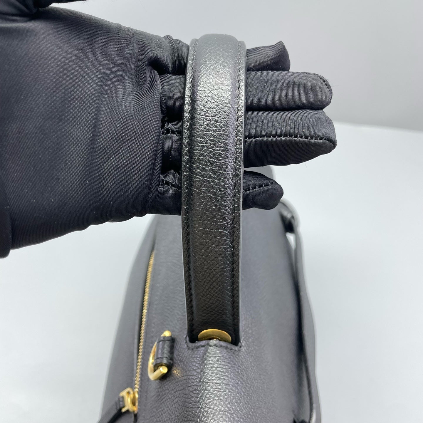 Celine - Belt Bag - Grained calfskin leather - Black - (small)