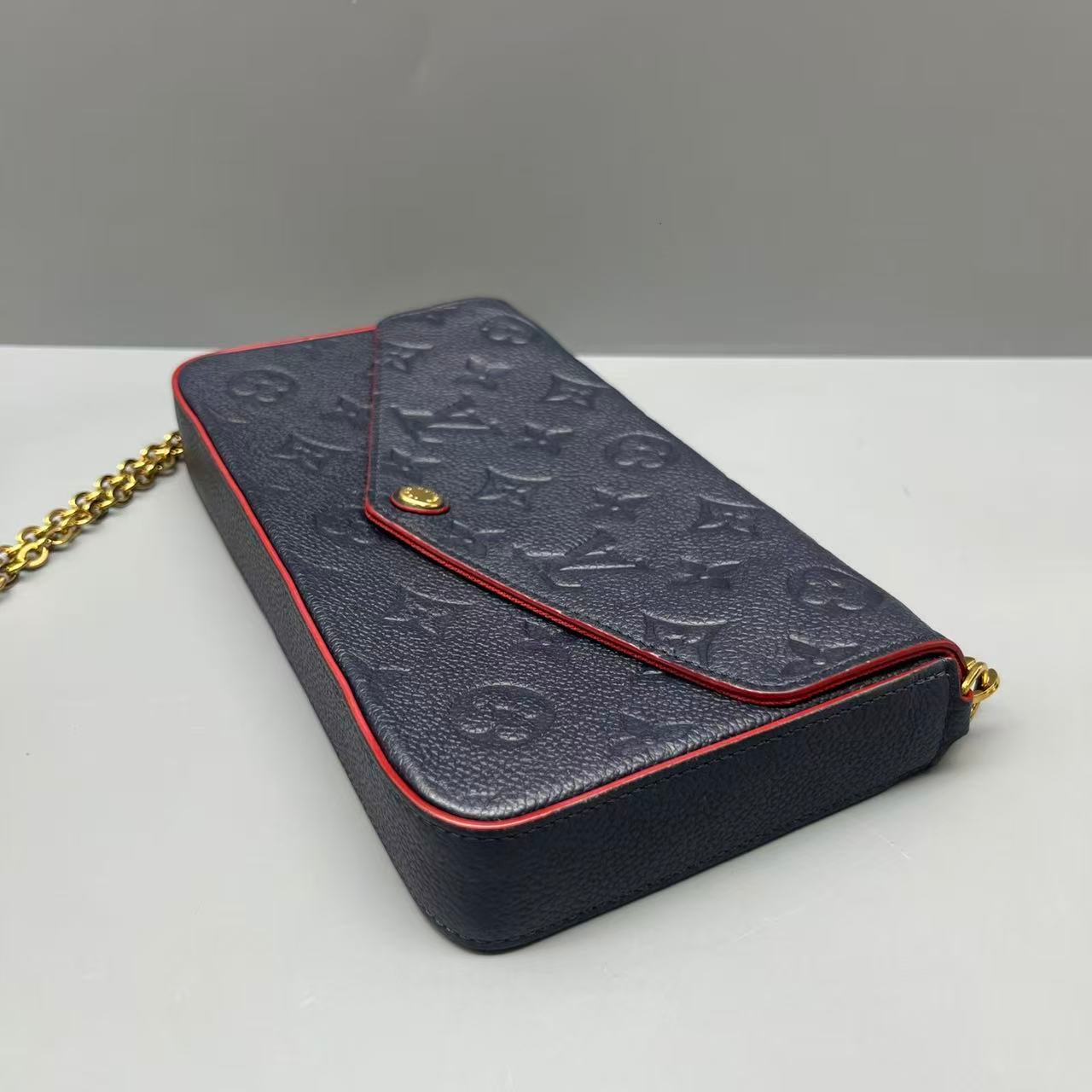 Louis Vuitton - Pochette Félicie - Leather - Navy - (mini)