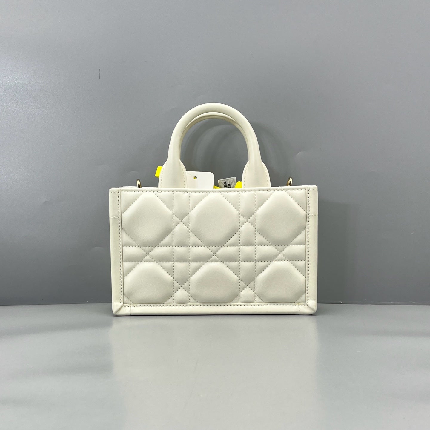 Dior - Lady Dior Mini - Leather - White - (mini)