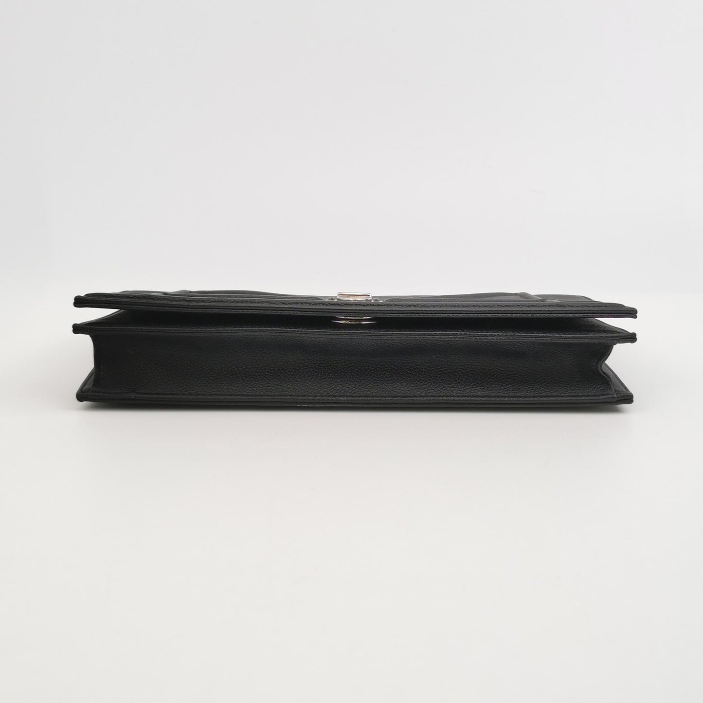 Dior - Diorama Shield Wallet On Chain (WOC) - Grained leather - Black - (medium)
