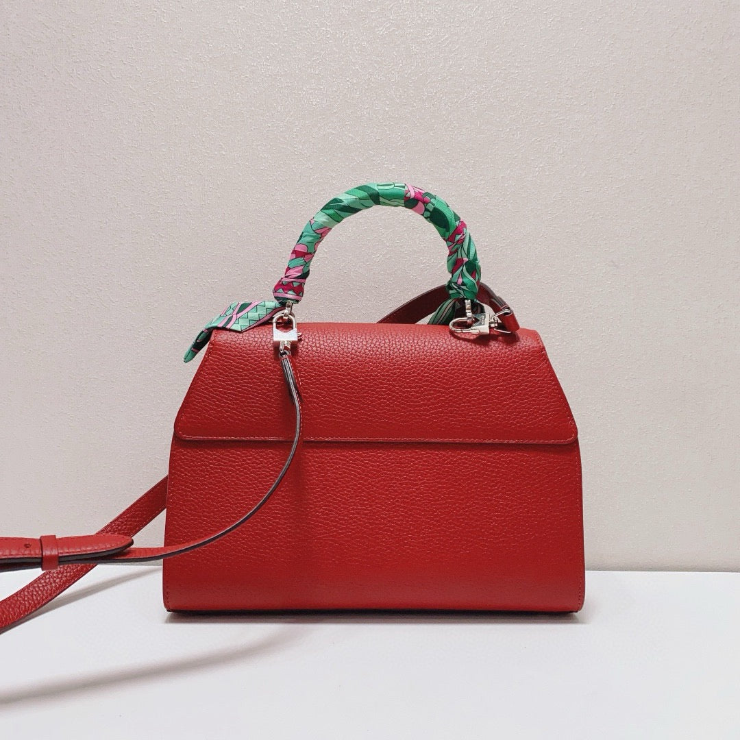 Moynat - Rejane - Grained calfskin leather - Red - (Medium)