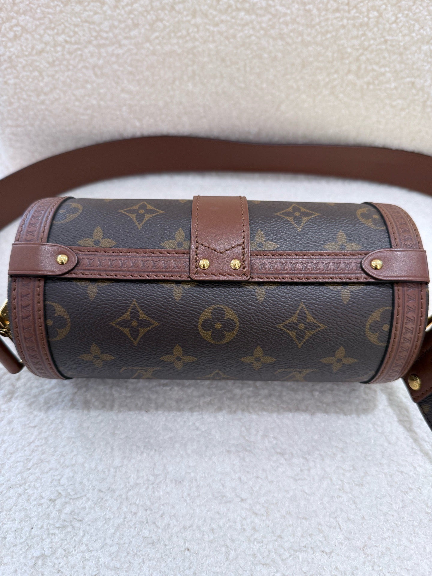 Louis Vuitton - Papillon Trunk - Monogram coated canvas with Vachetta leather trim - Brown - (Mini)