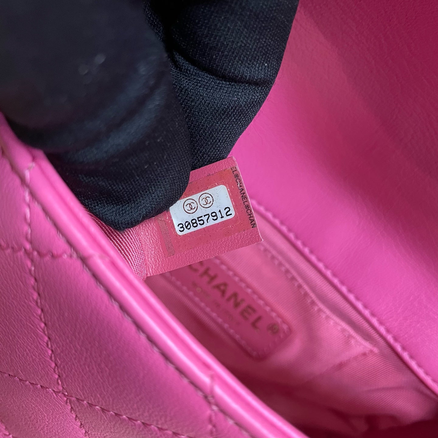 Chanel - Classic Flap Mini (Large Rectangular) - Lambskin leather - Pink - (mini)
