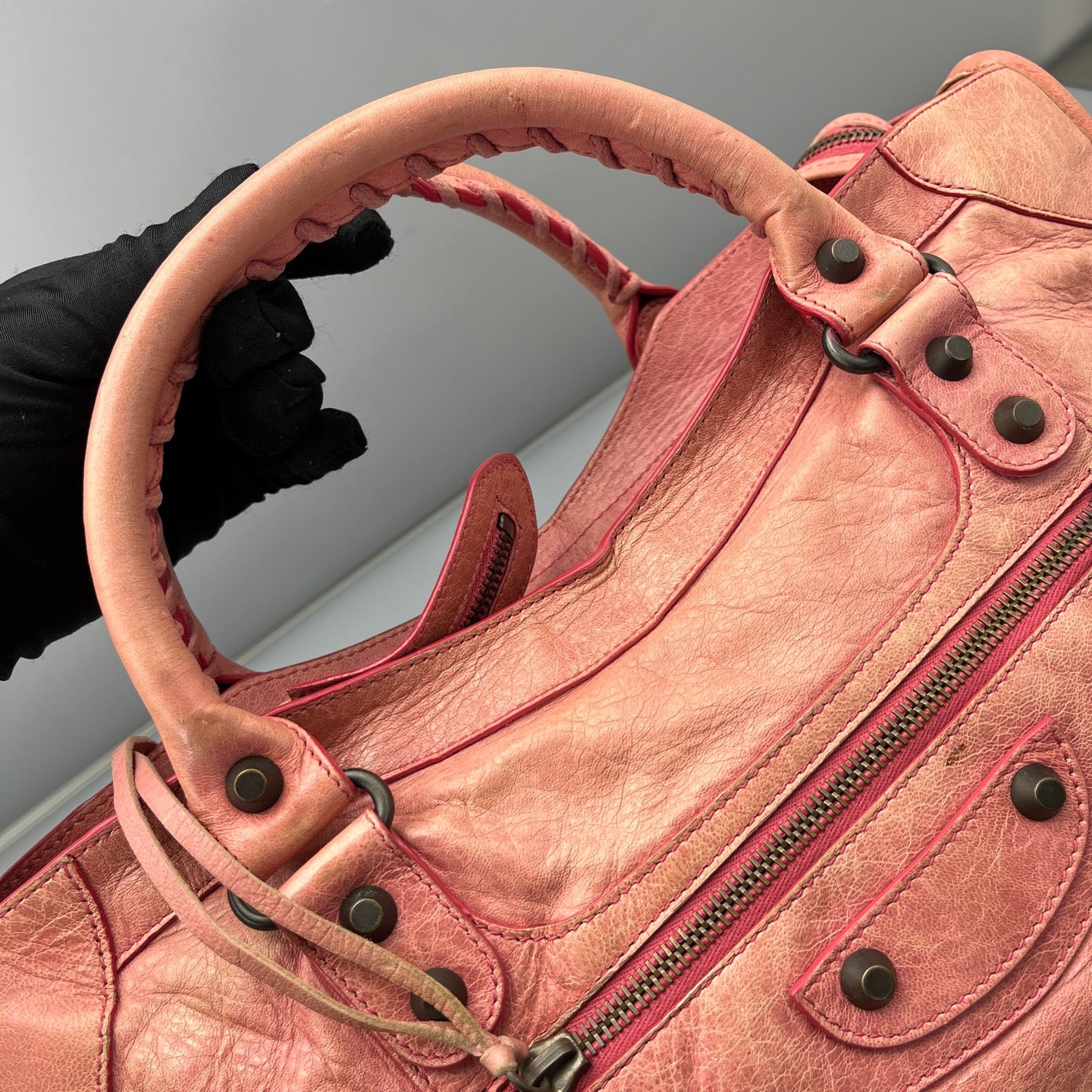 Balenciaga - City Bag - Leather - Pink - (medium)