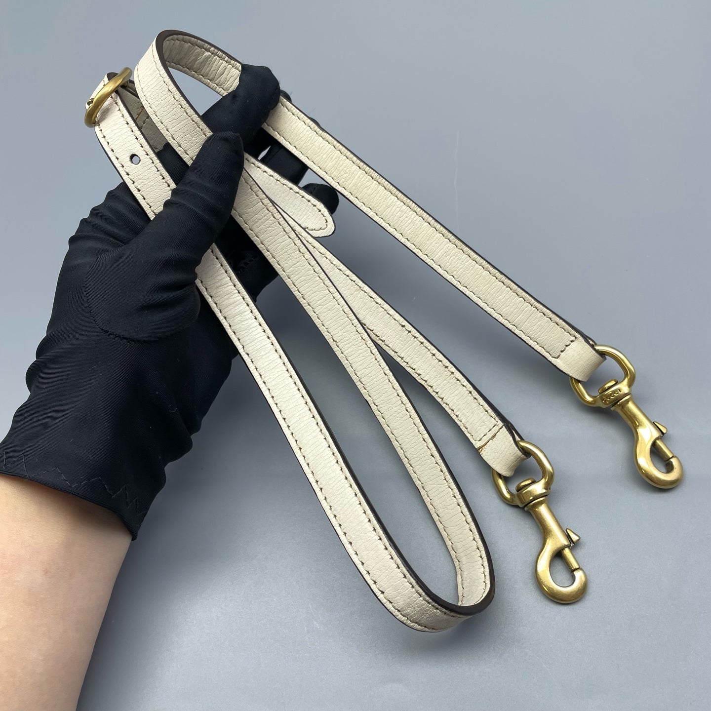 Gucci - 1955 Horsebit Handbag - Leather - White - (Medium)