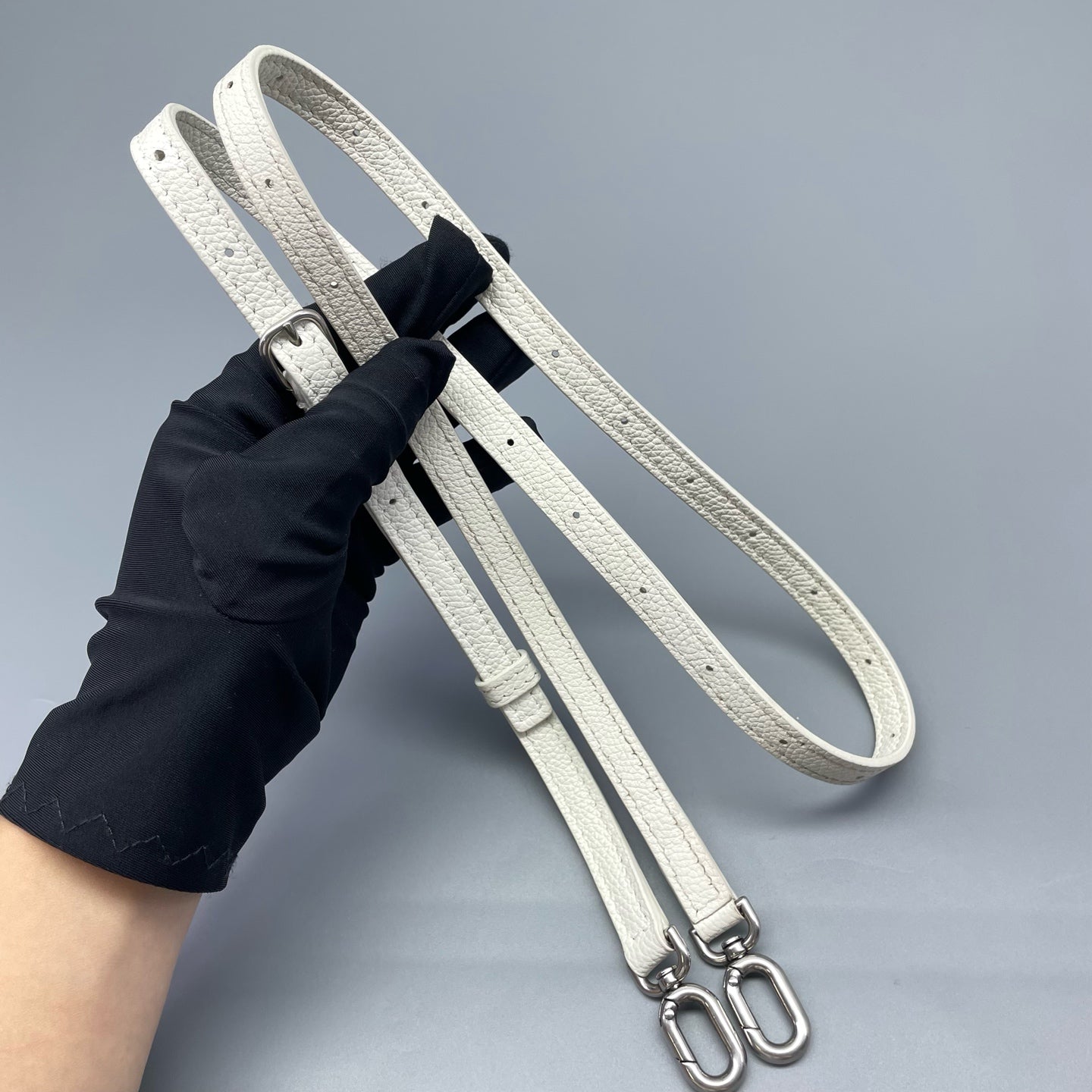Balenciaga - Hourglass Small Bag - Grained leather - White - (mini)
