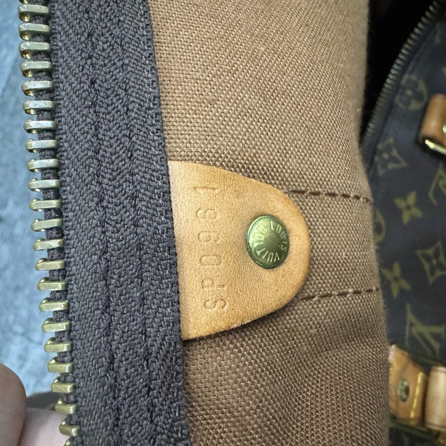 Louis Vuitton - Keepall 50 - Monogram coated canvas with Vachetta leather trim - Brown - (large)