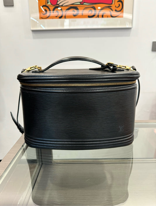 Louis Vuitton - Epi Vanity Case Bag - Leather - Black - (Medium)