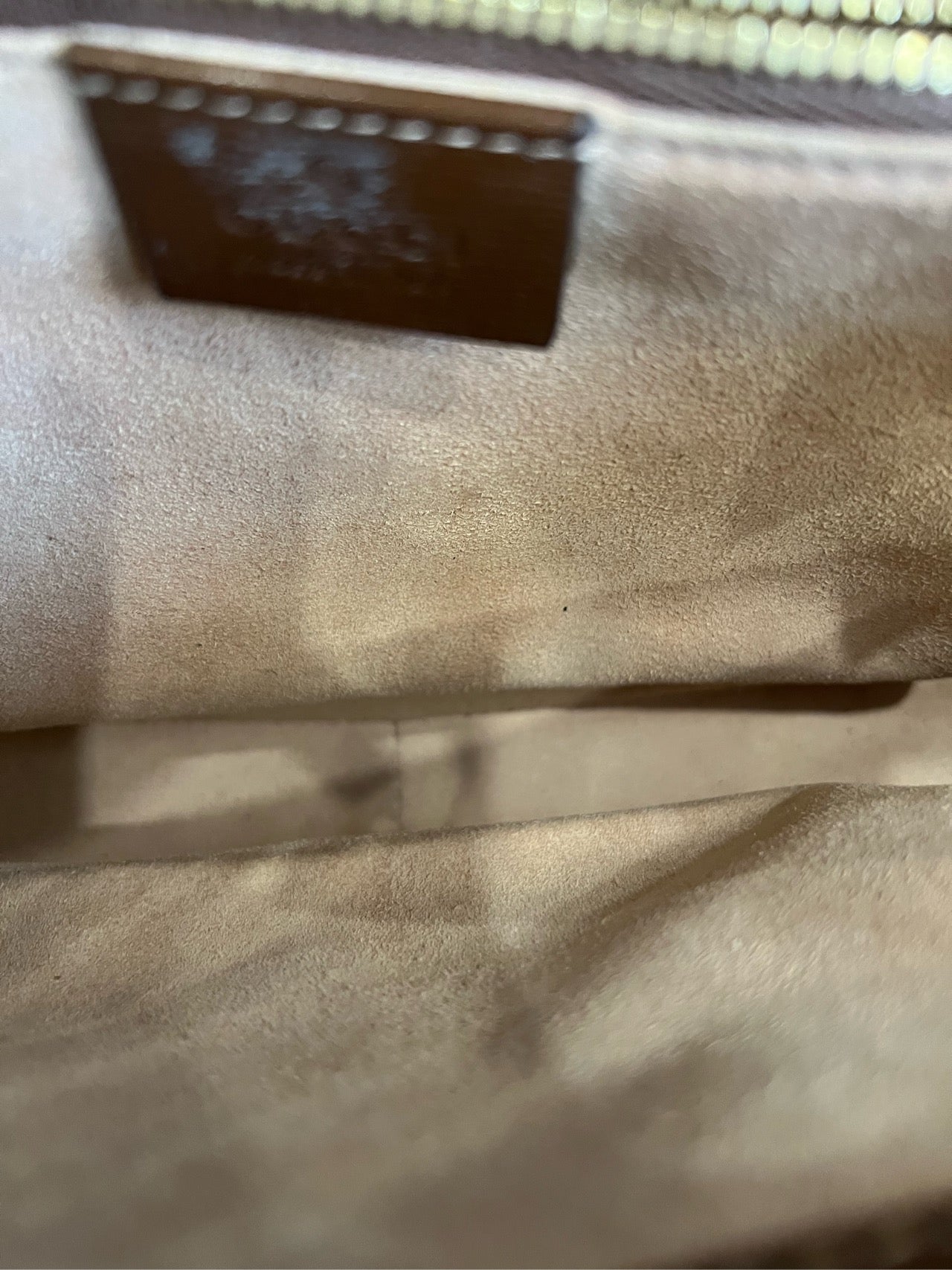 Gucci - Horsebit 1955 Shoulder Bag - GG Supreme canvas with leather trim - Beige and Brown - (medium)