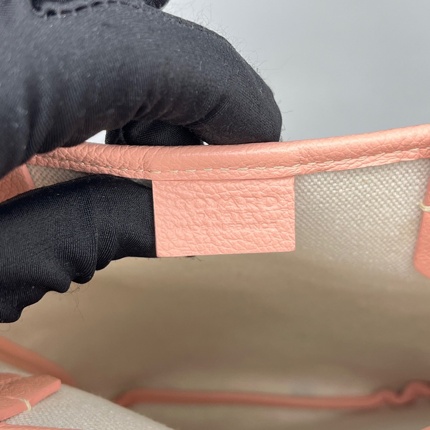 Goyard - Piano Mini - Goyardine canvas with leather trim - Cherry Blossom Pink - (mini)