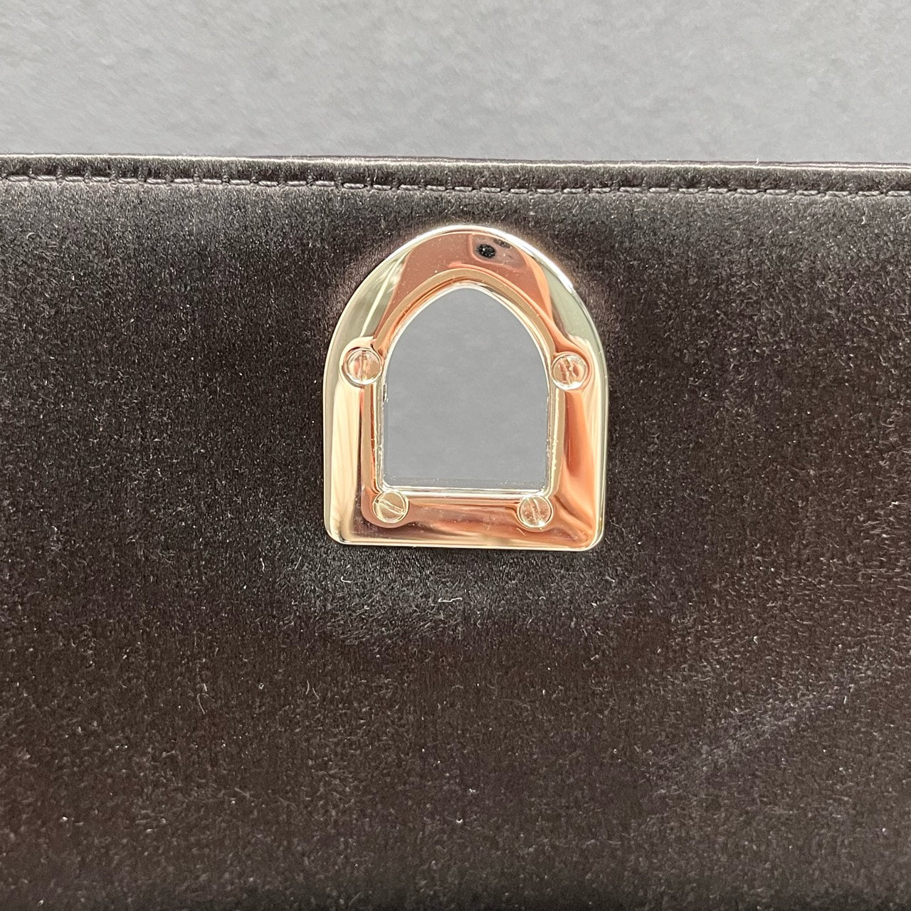 Dior - Diorama Chain Wallet - Satin - Black - (mini)