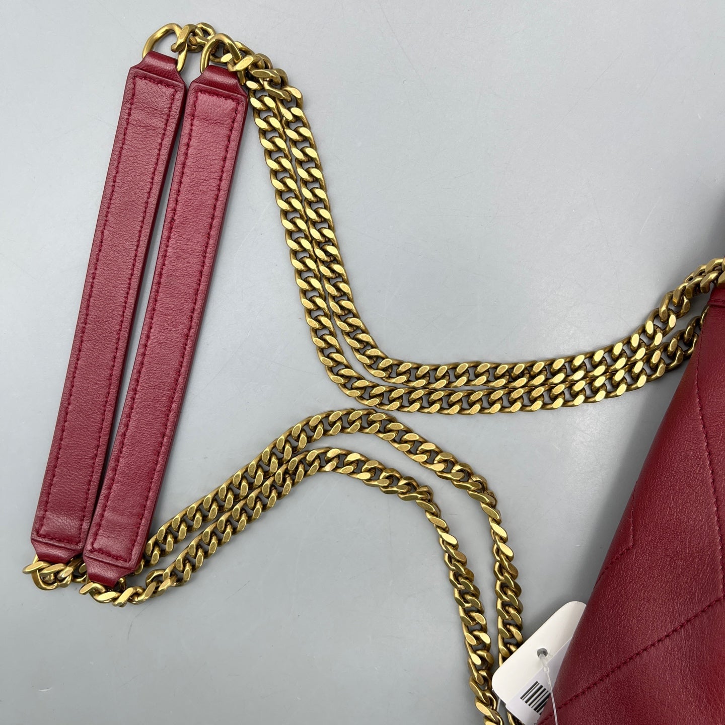 Saint Laurent - Niki Small - Lambskin leather - Red - (small)