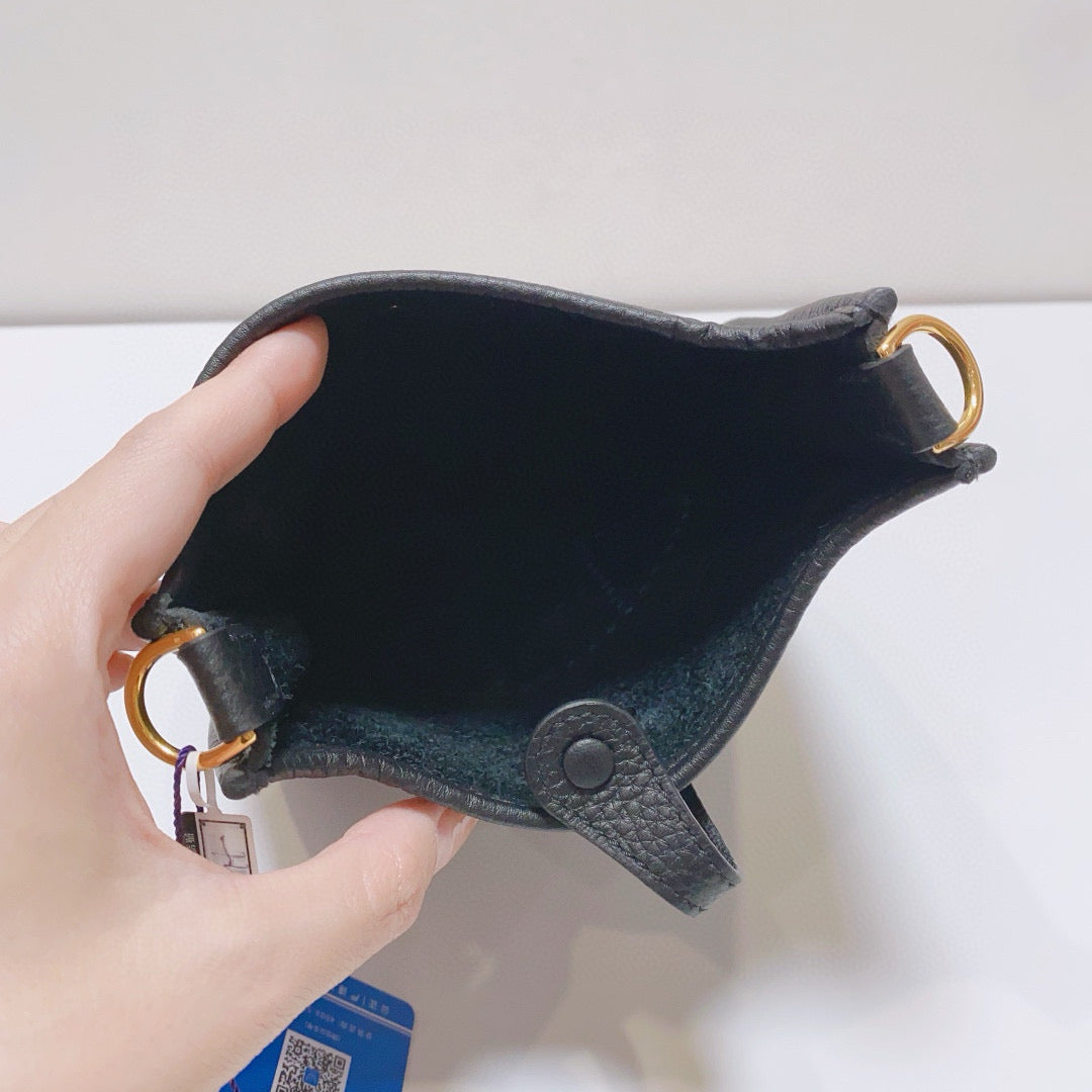 Hermès - Evelyne 16 - Clemence leather - Black - (mini)