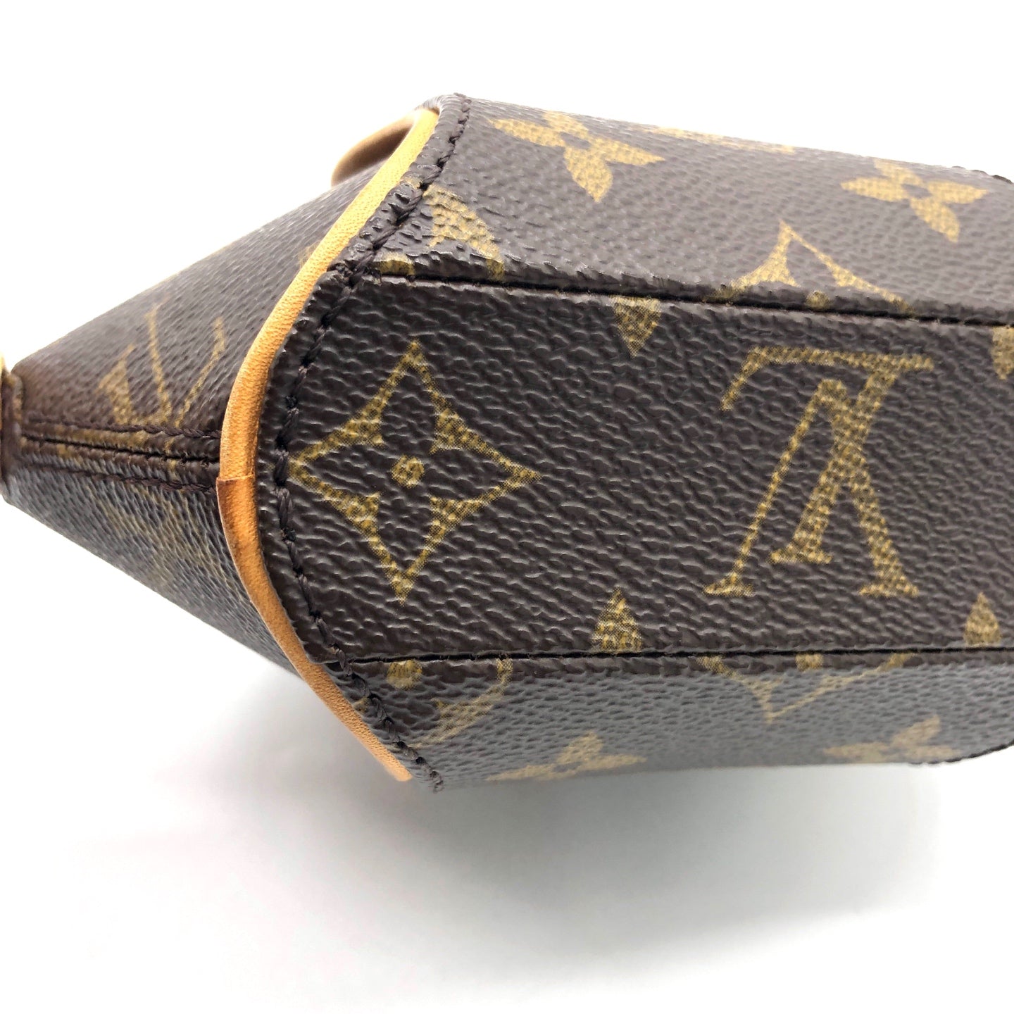 Louis Vuitton - Ellipse Mini Clutch - Monogram coated canvas with Vachetta leather trim - Brown - (mini)