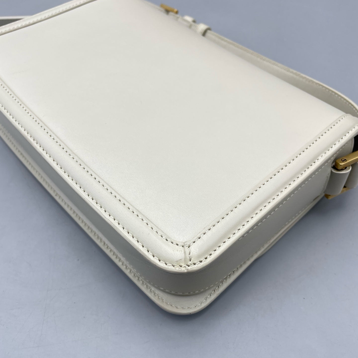 Saint Laurent - Solferino - Leather - White - (small)