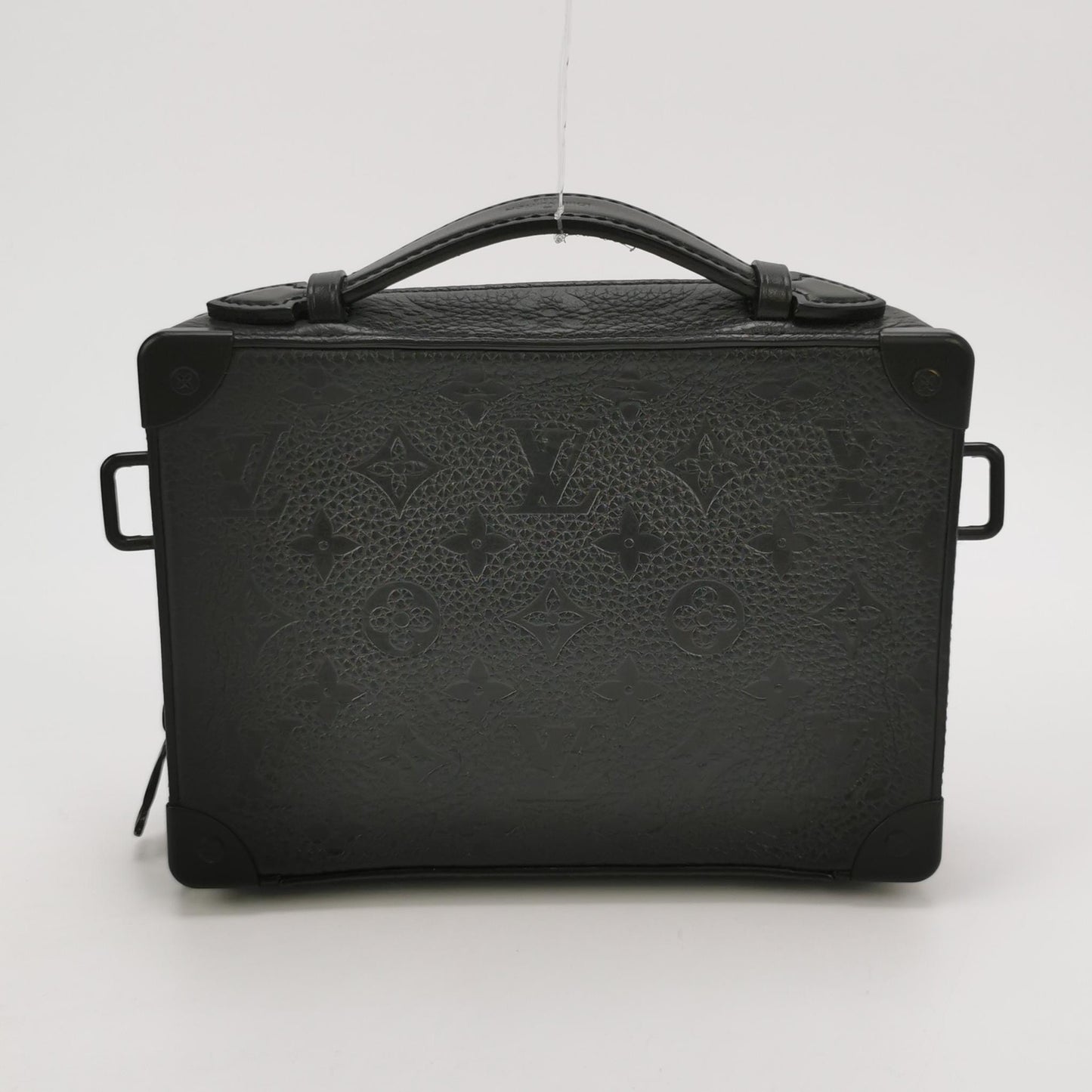 Louis Vuitton - Mini Trunk Messenger - Grained leather - Black - (small)