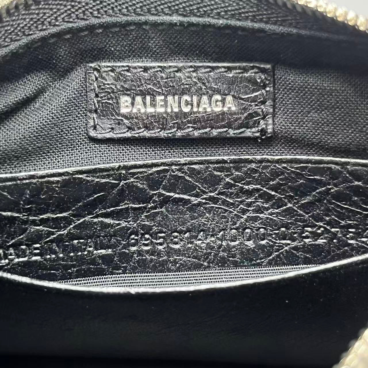 Balenciaga - Le Cagole Crescent Shoulder Bag - Leather - Black - (mini)