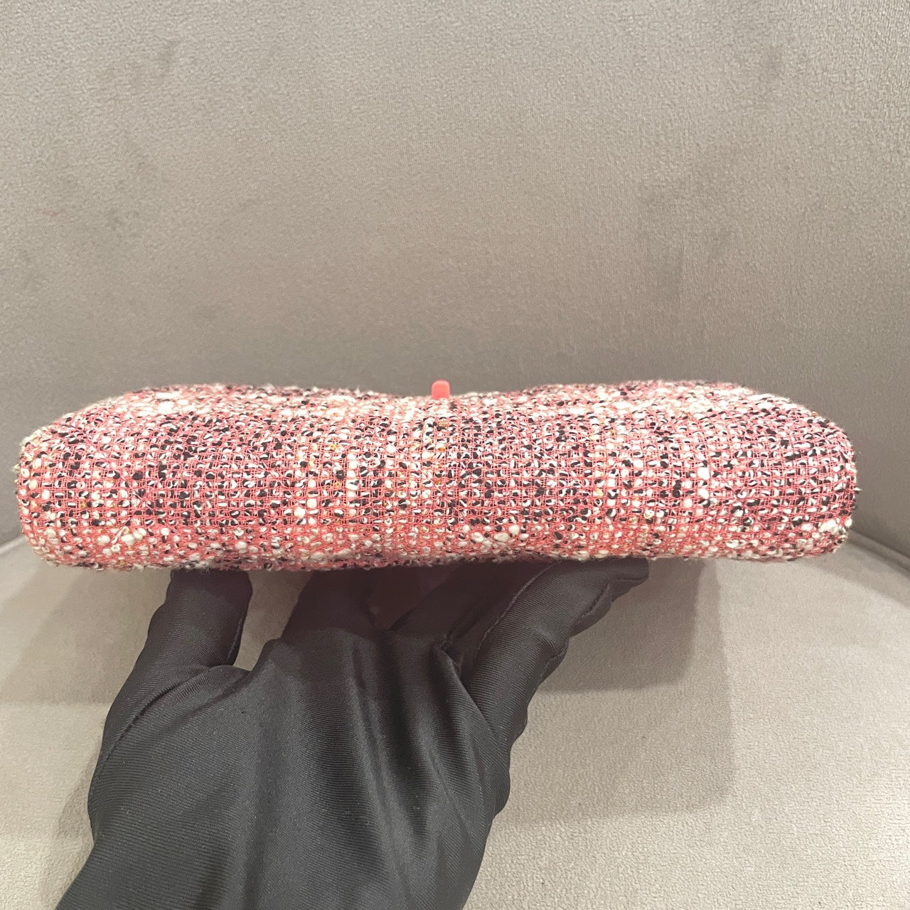 Chanel - 2.55 Reissue Wallet On Chain (WOC) - Tweed - Pink with Multicolour - (mini)