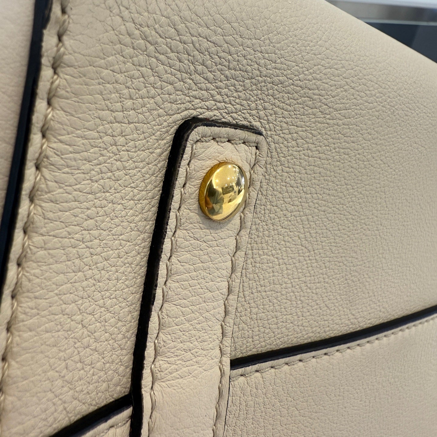 Burberry - The Belt Bag - Leather - Beige - (medium)