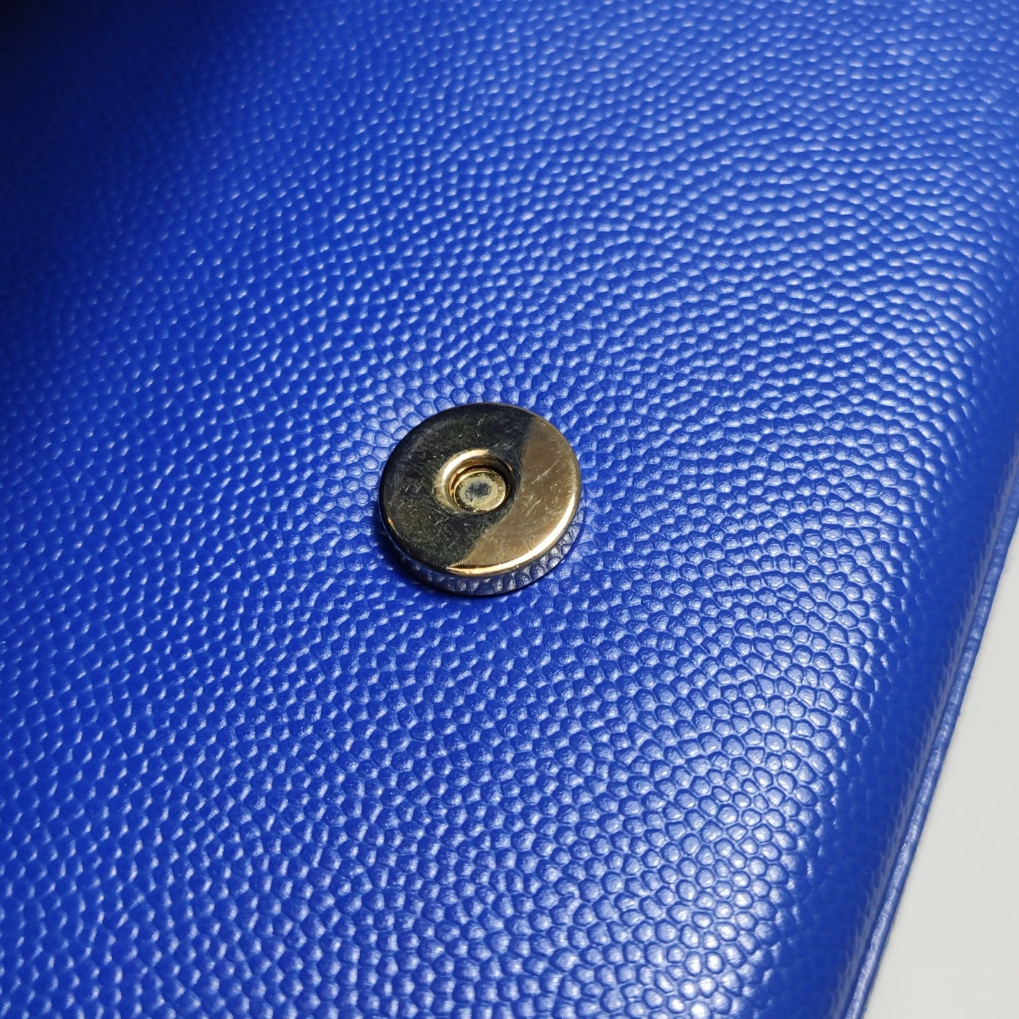Saint Laurent - Kate - Grained Leather - Blue - (mini)