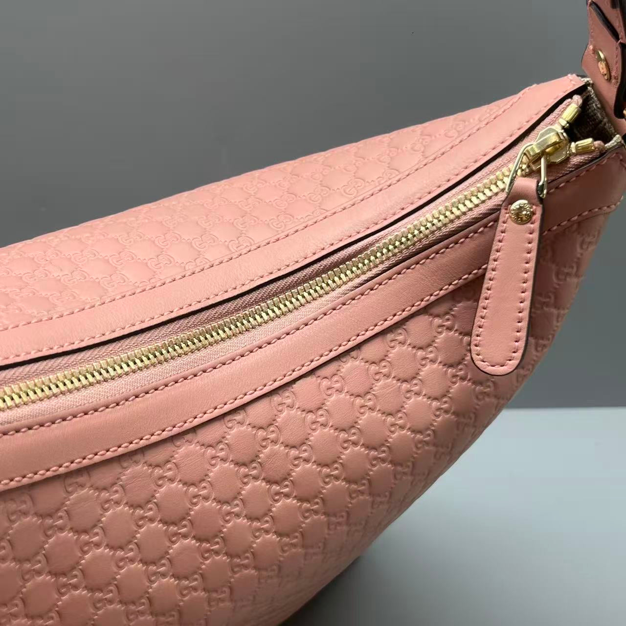 Gucci - Microguccissima Tote Bag - Leather - Pink - (medium)