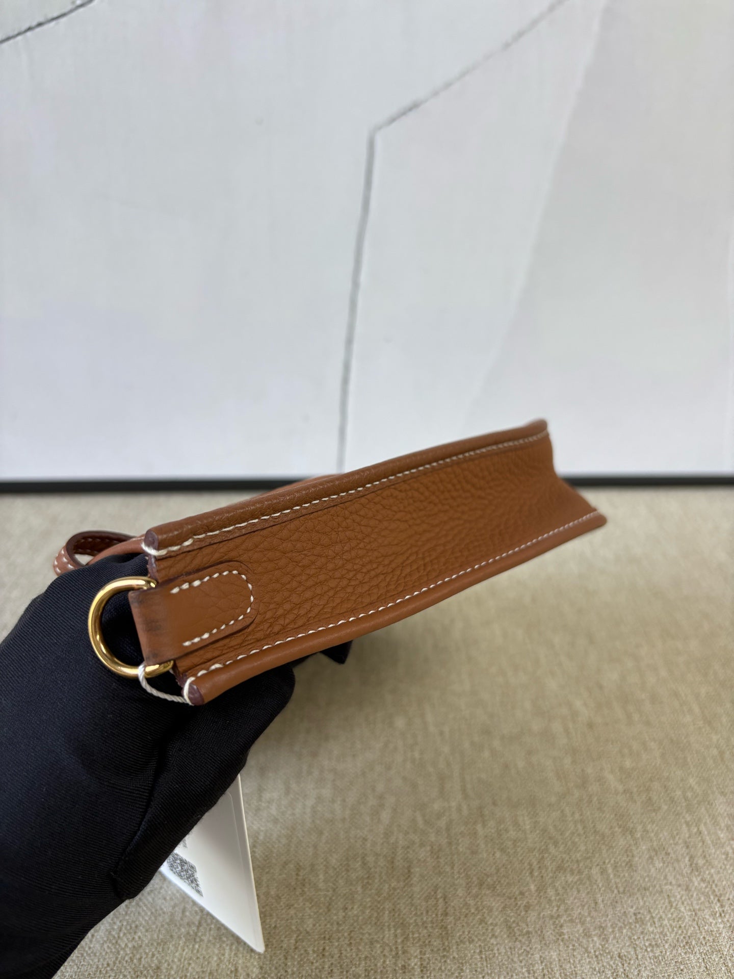 Hermès - Evelyne 16 mini - Taurillon Clemence leather - Gold - (mini)