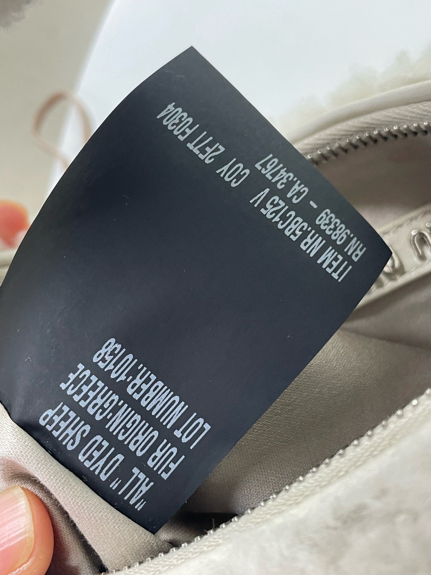 Miu Miu - Wander Hobo - Sheep fur - White - (mini)