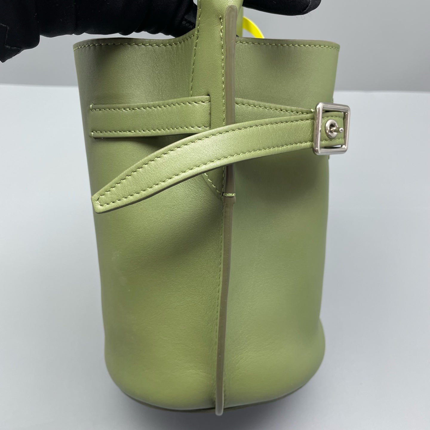 Celine - Big Bag Bucket - Leather - Green - (small)