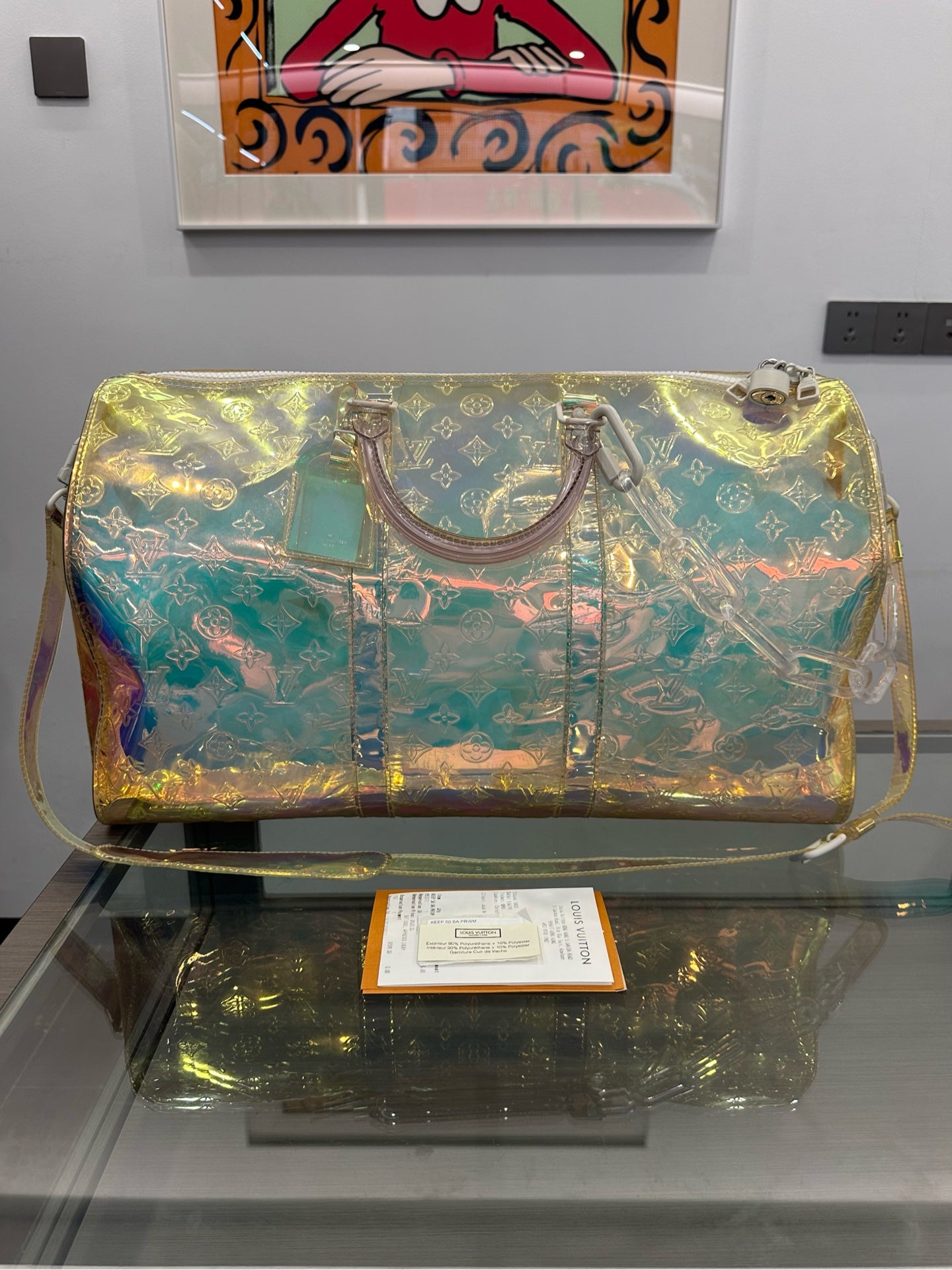 Louis Vuitton - Keepall 50 (M53271) - PVC - Multicolour - (large)