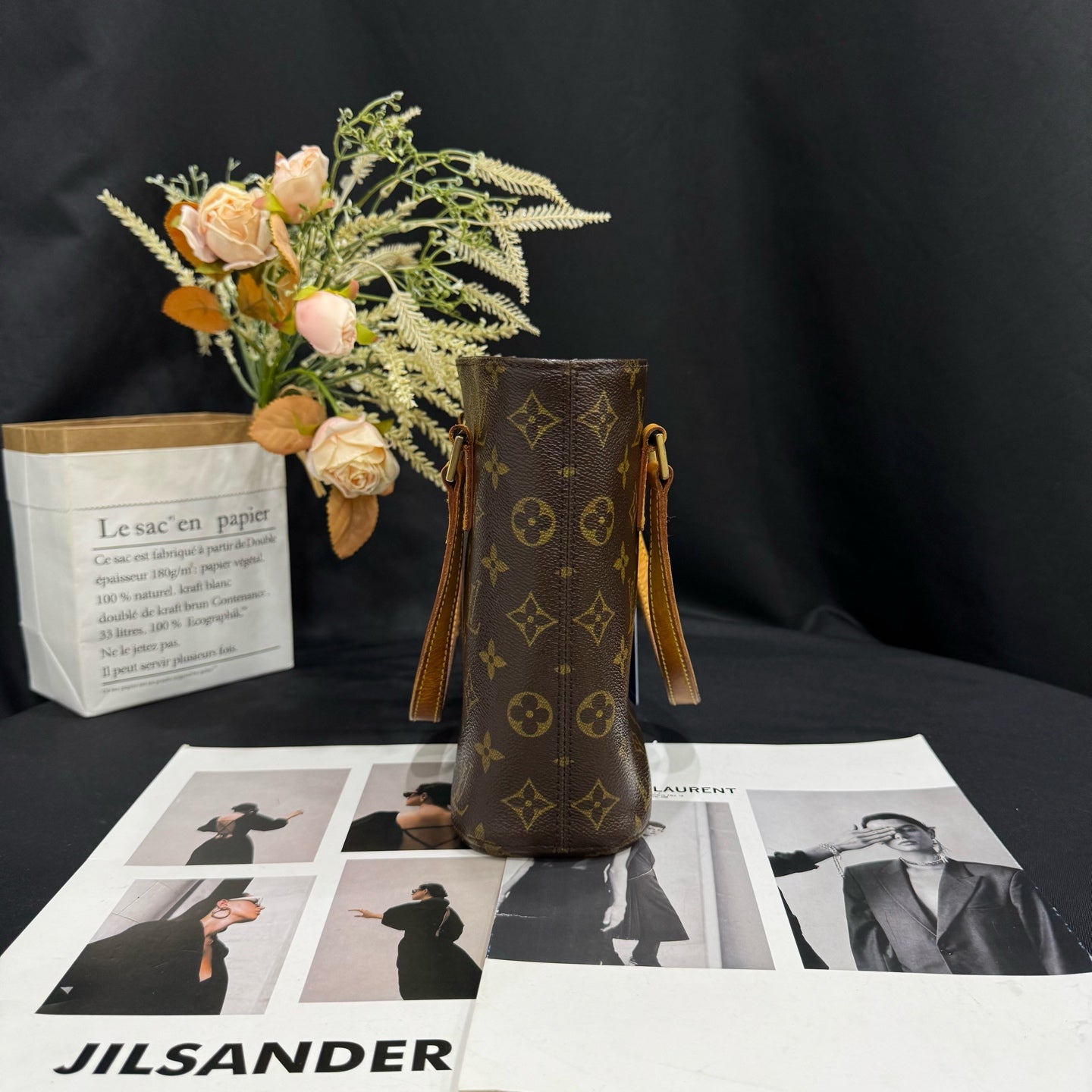 Louis Vuitton - Viviane - Monogram canvas with Vachetta leather trim - Brown - (Small)