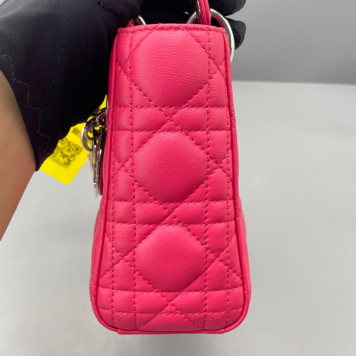 Dior - Lady Dior Mini - Lambskin leather - Rose Pink - (mini)