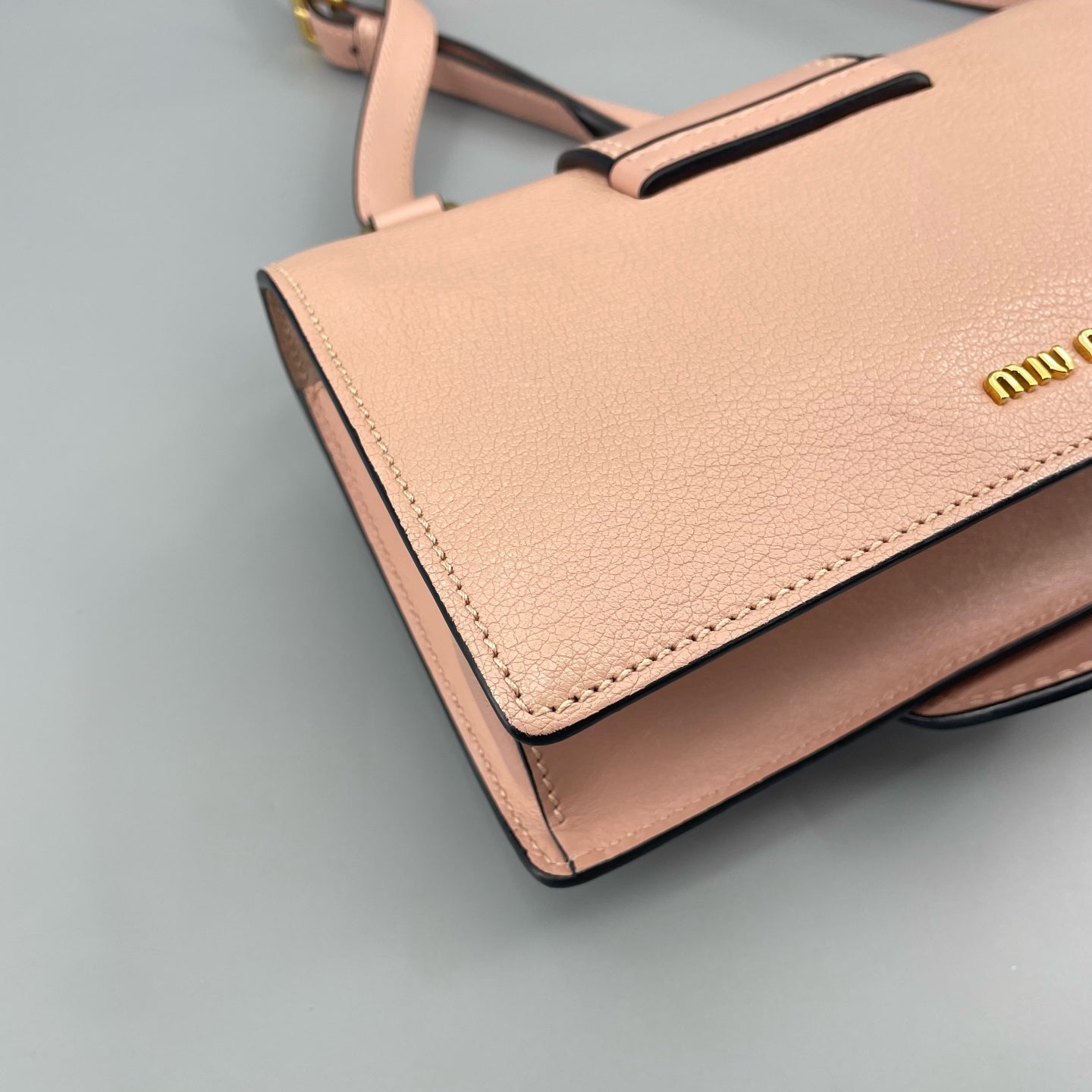 Miu Miu - Gemstone Shoulder Bag - Leather - Pink - (small)