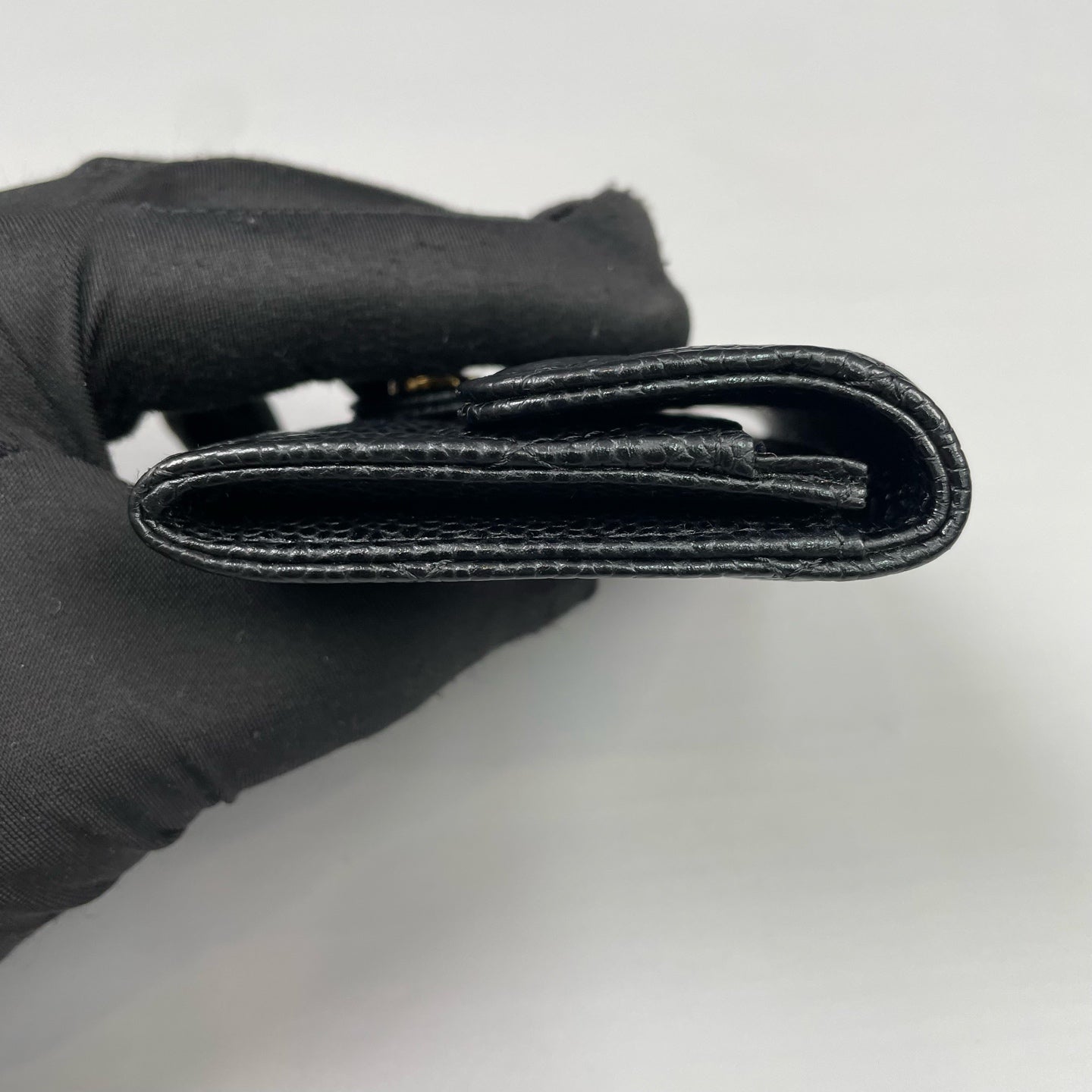 Chanel - Classic Flap Coin Purse - Caviar leather - Black - (mini)