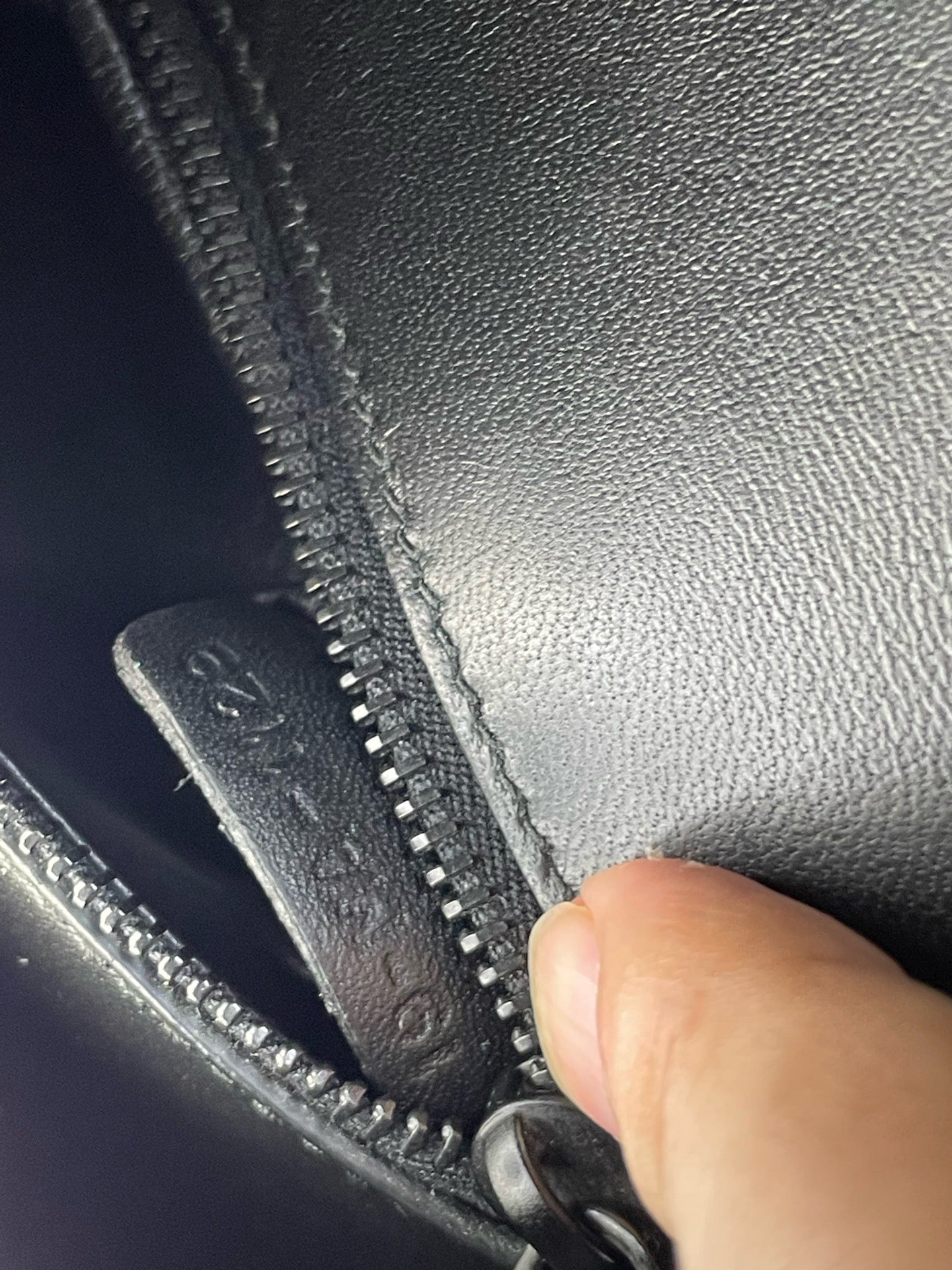 Dior - 30 Montaigne Soblack - Grained calfskin leather - Black - (medium)