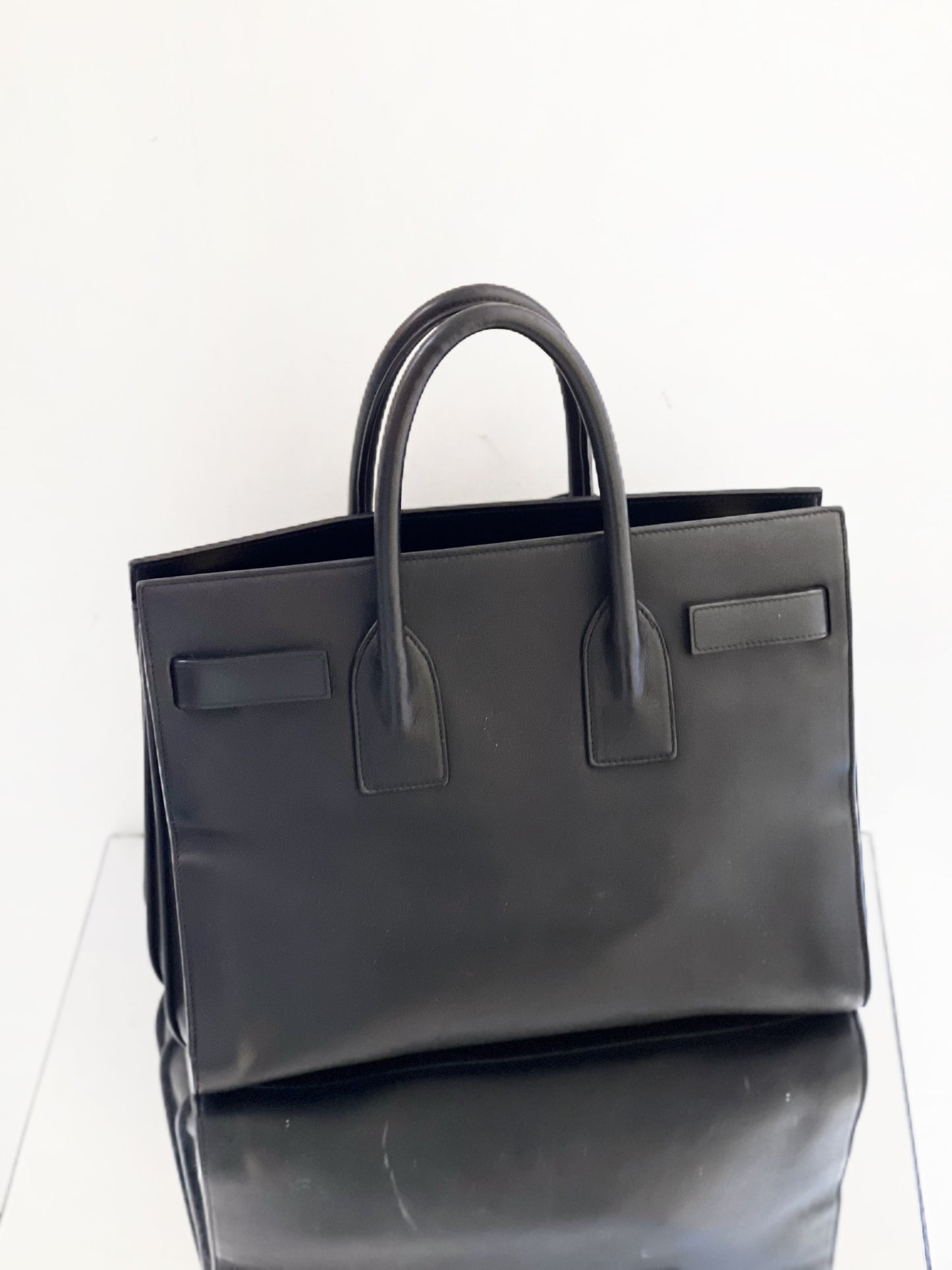 Saint Laurent - Sac de Jour - Smooth cowhide leather - Black - (Small)
