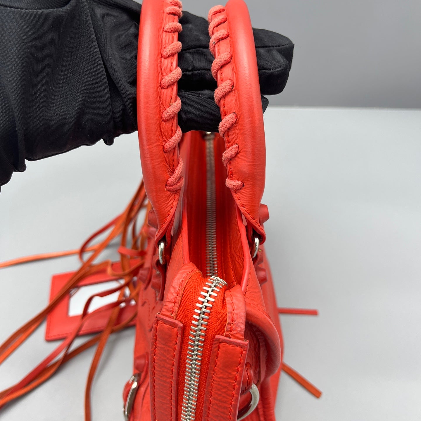 Balenciaga - City Mini - Lambskin leather - Orange - (mini)